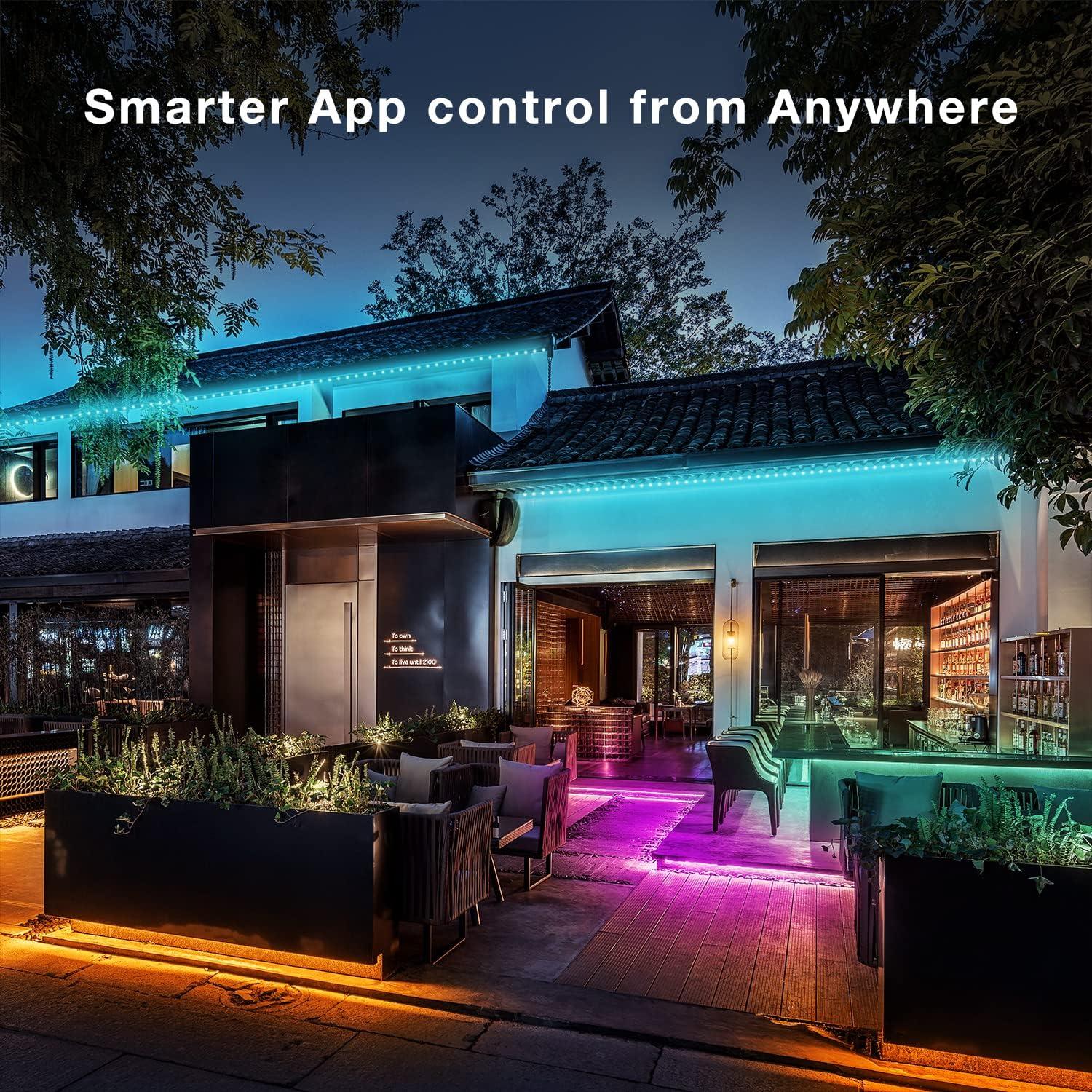 Luces de Tira LED DAYBETTER 20 m RGB Impermeables Control App