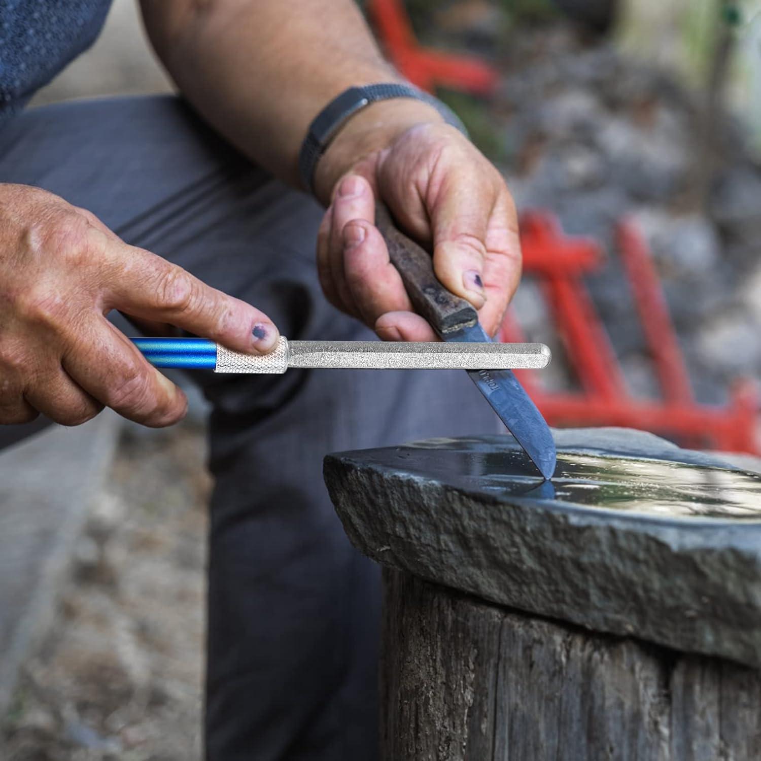 Afilador de Cuchillos Serrados Siyurongg con Diamante 12.5cm