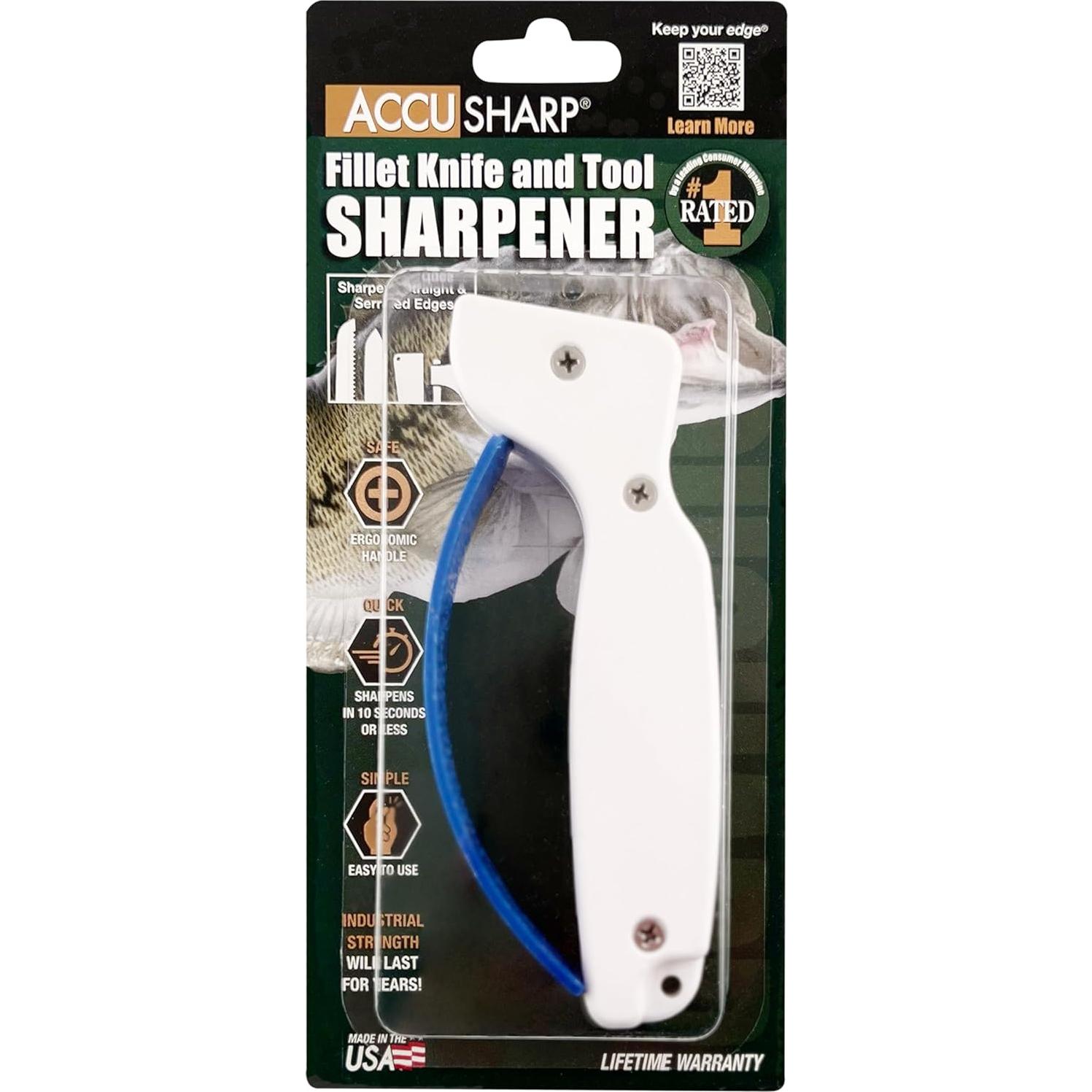 Afilador de cuchillos AccuSharp, carburo de tungsteno, 1 unidad