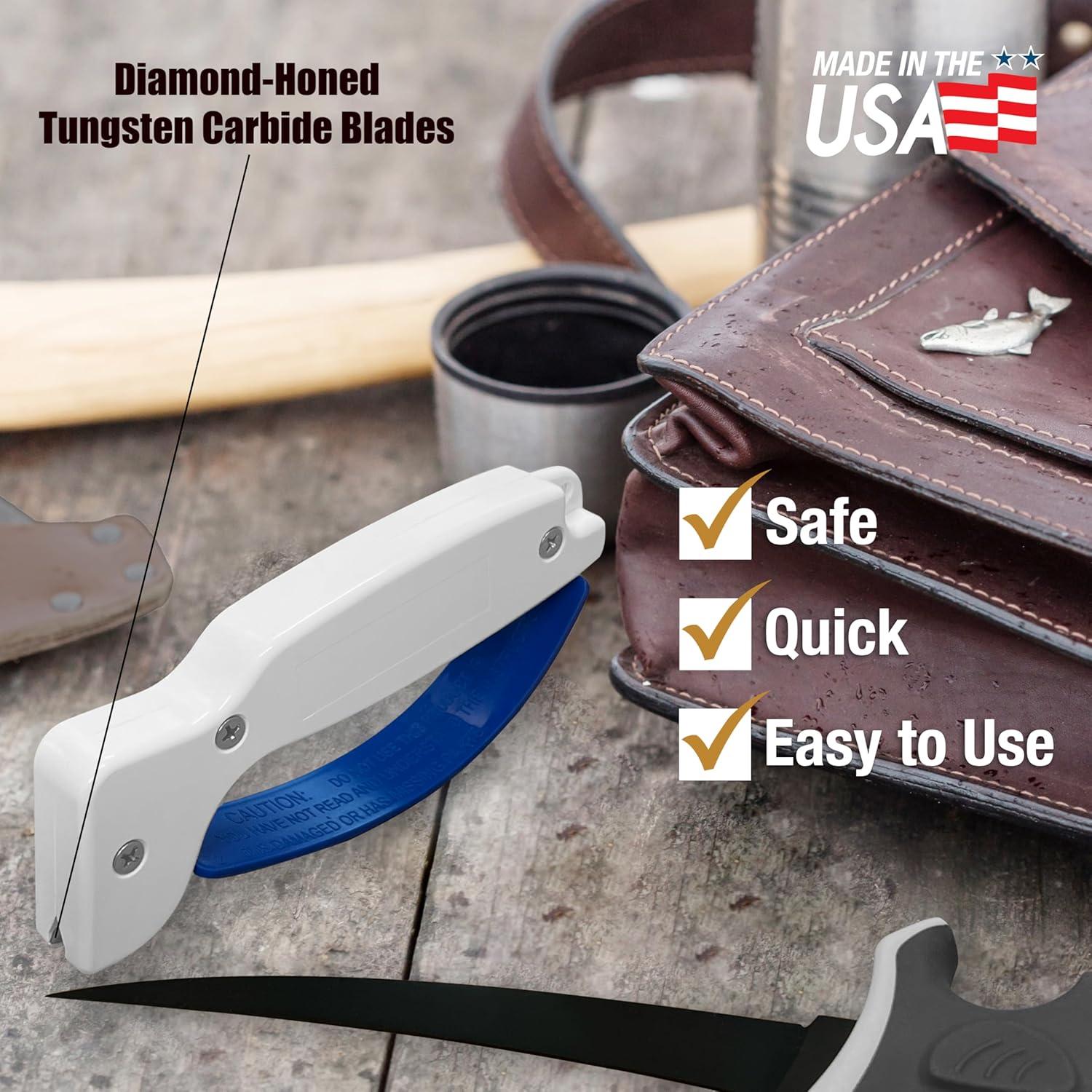 Afilador de cuchillos AccuSharp, carburo de tungsteno, 1 unidad