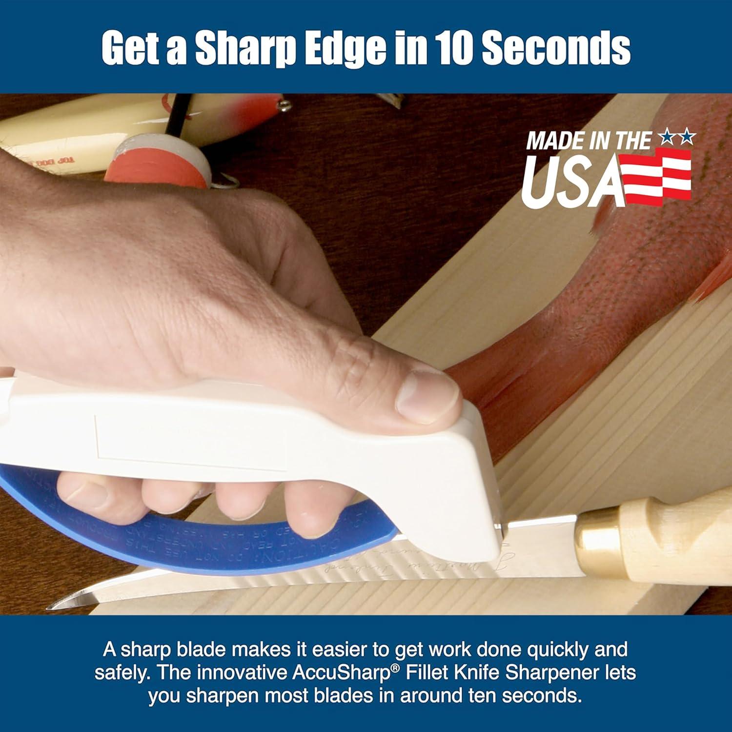 Afilador de cuchillos AccuSharp, carburo de tungsteno, 1 unidad