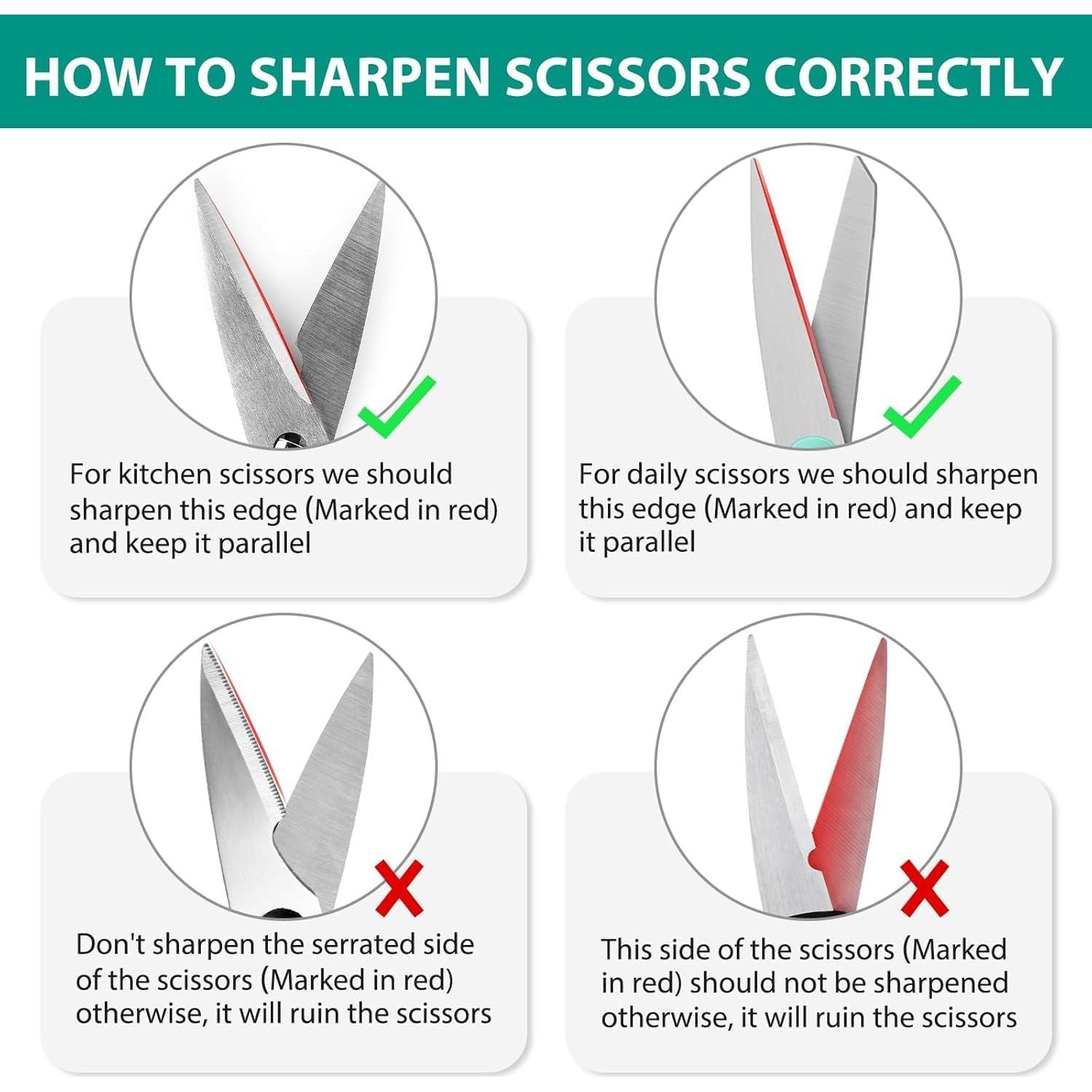 Afilador de cuchillos 4 en 1 Longzon con guante incluido