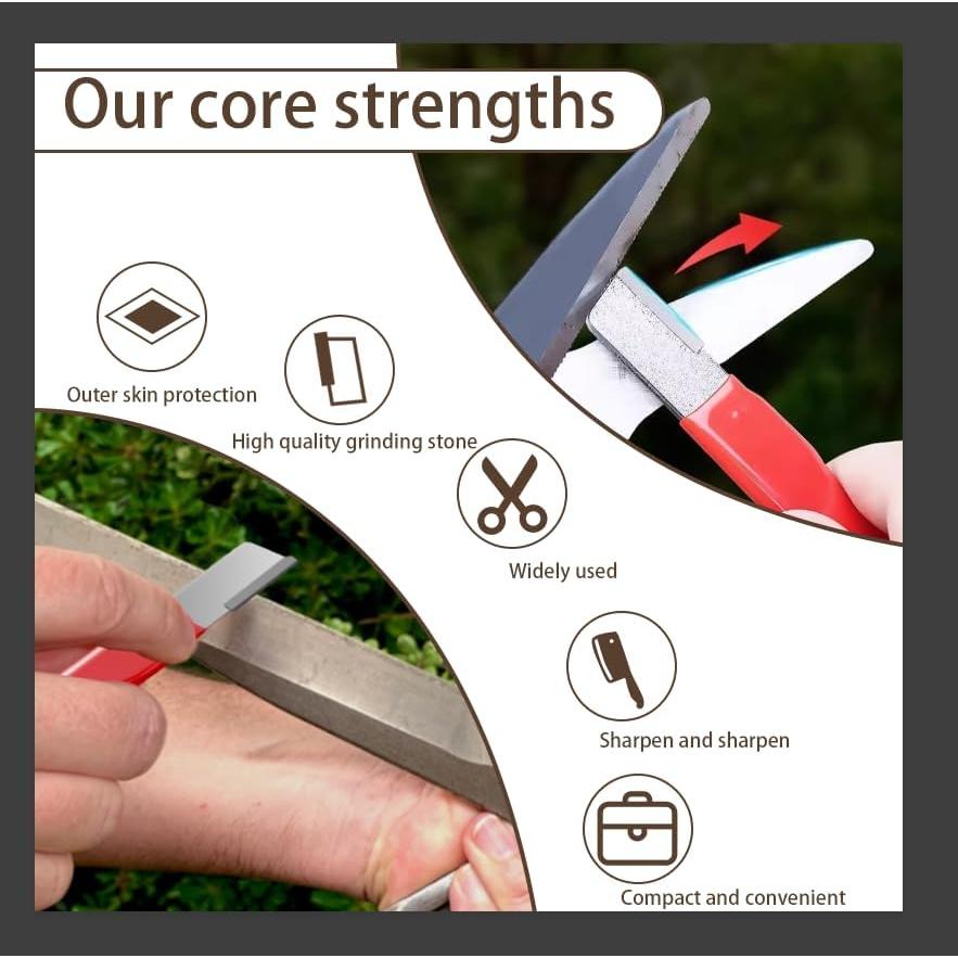 Afilador de Cuchillos Vartraflux MDQ-001 Portátil Jardín