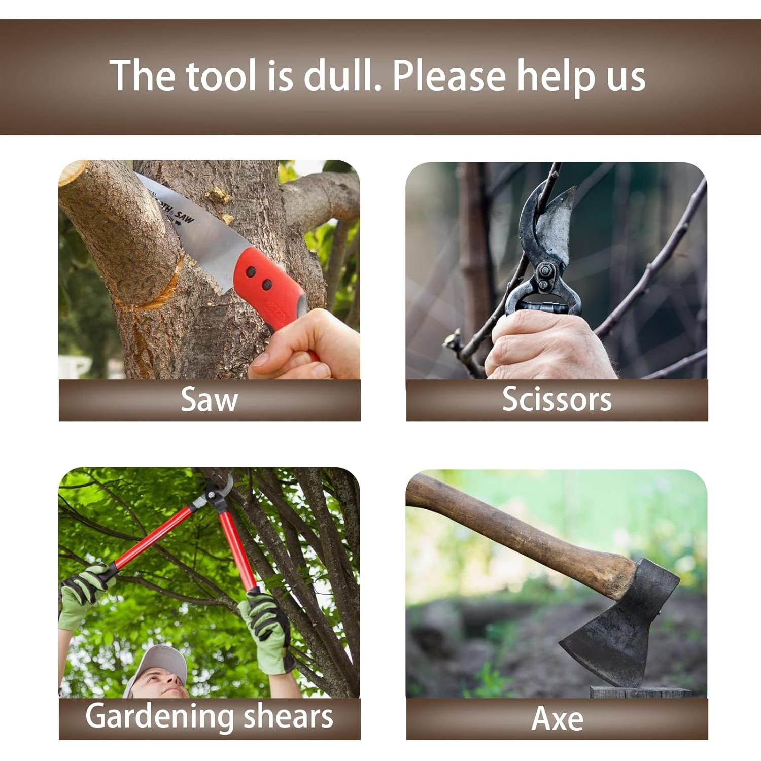 Afilador de Cuchillos Vartraflux MDQ-001 Portátil Jardín