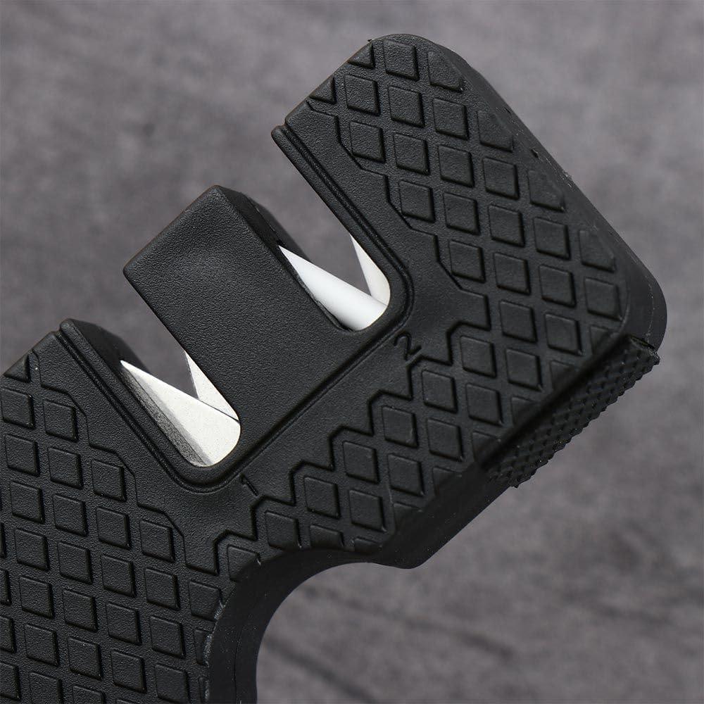 Afilador de Cuchillos Xinjincang Pocket Negro Compacto