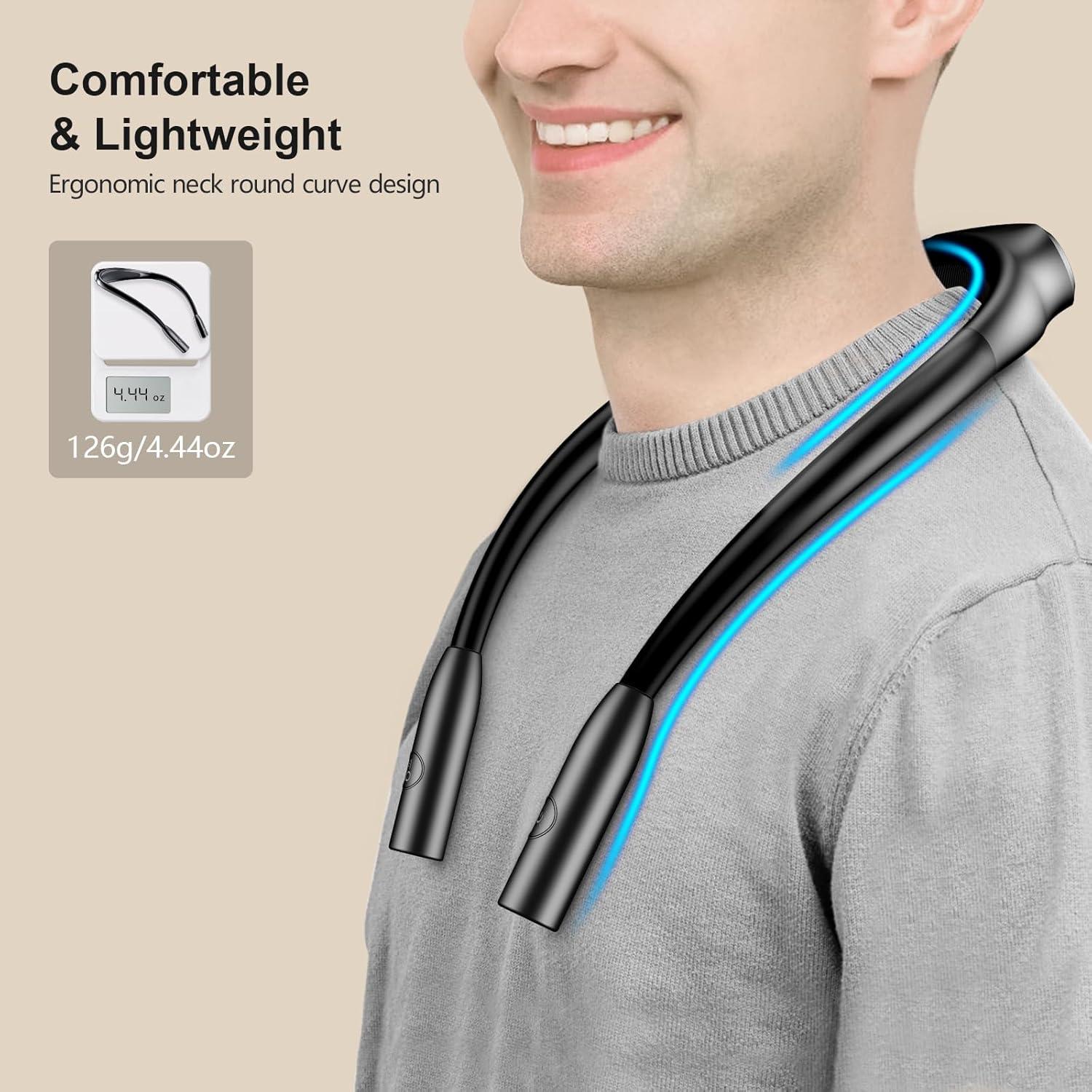 Luz de Lectura LED Gritin para el Cuello, 3 Colores, 80h