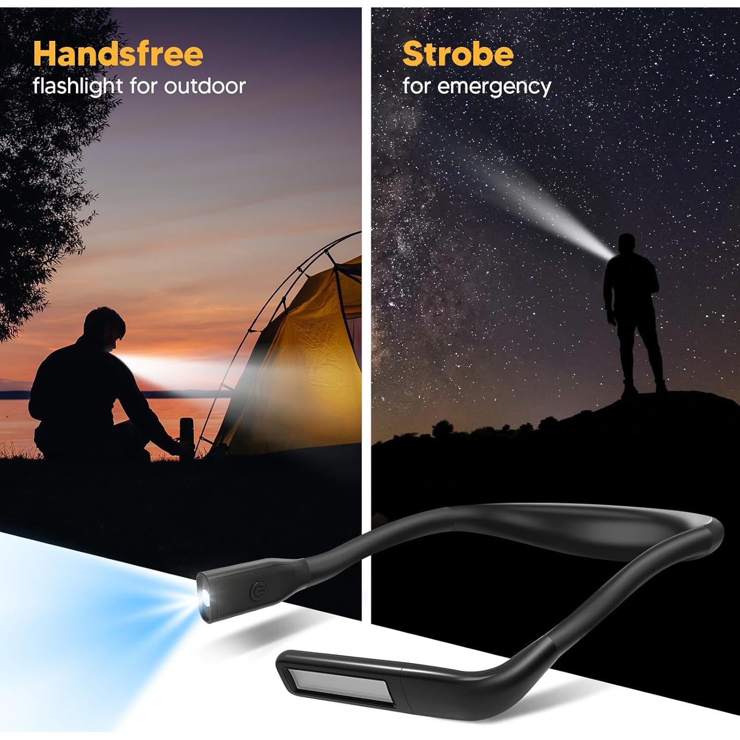 Luz de Lectura para el Cuello EastPin Recargable 2000mAh