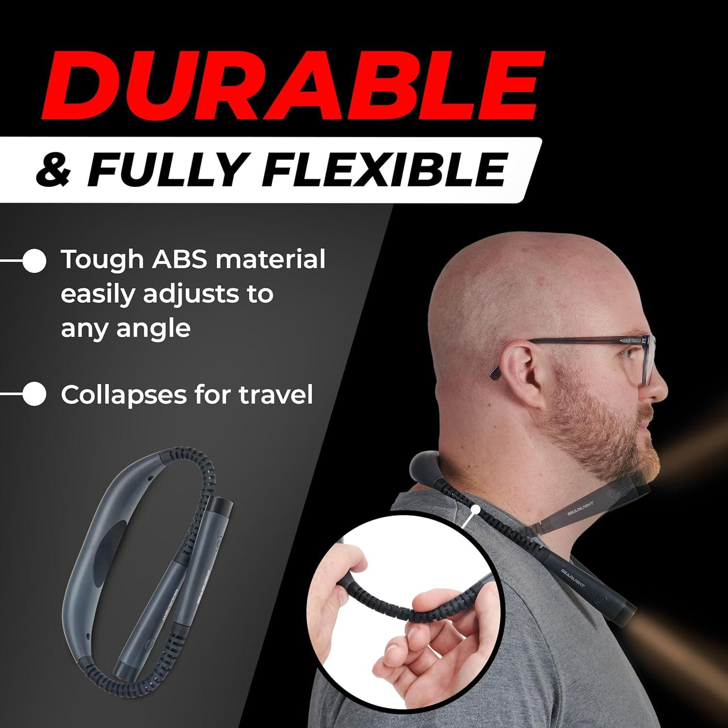 Luz de Libro Recargable GearLight GLT-TOH-BOOKLIGHT LED 3 Modos