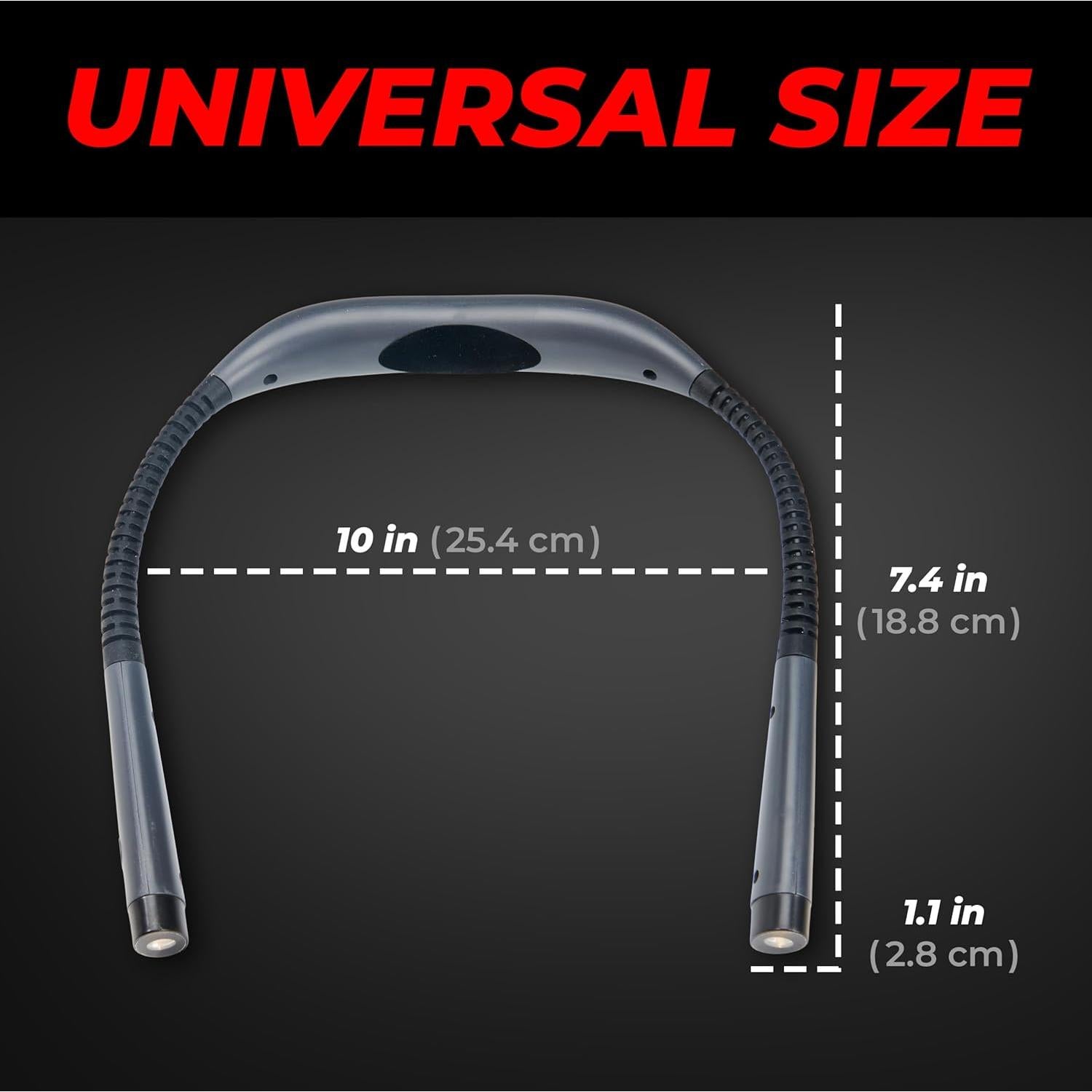 Luz de Libro Recargable GearLight GLT-TOH-BOOKLIGHT LED 3 Modos