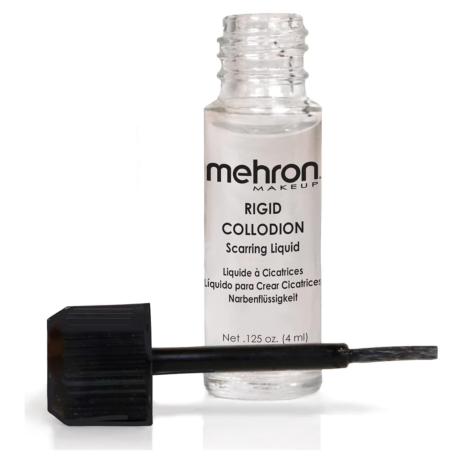 Mehron Makeup Rigid Collodion 4ml | Cicatriz SFX Profesional