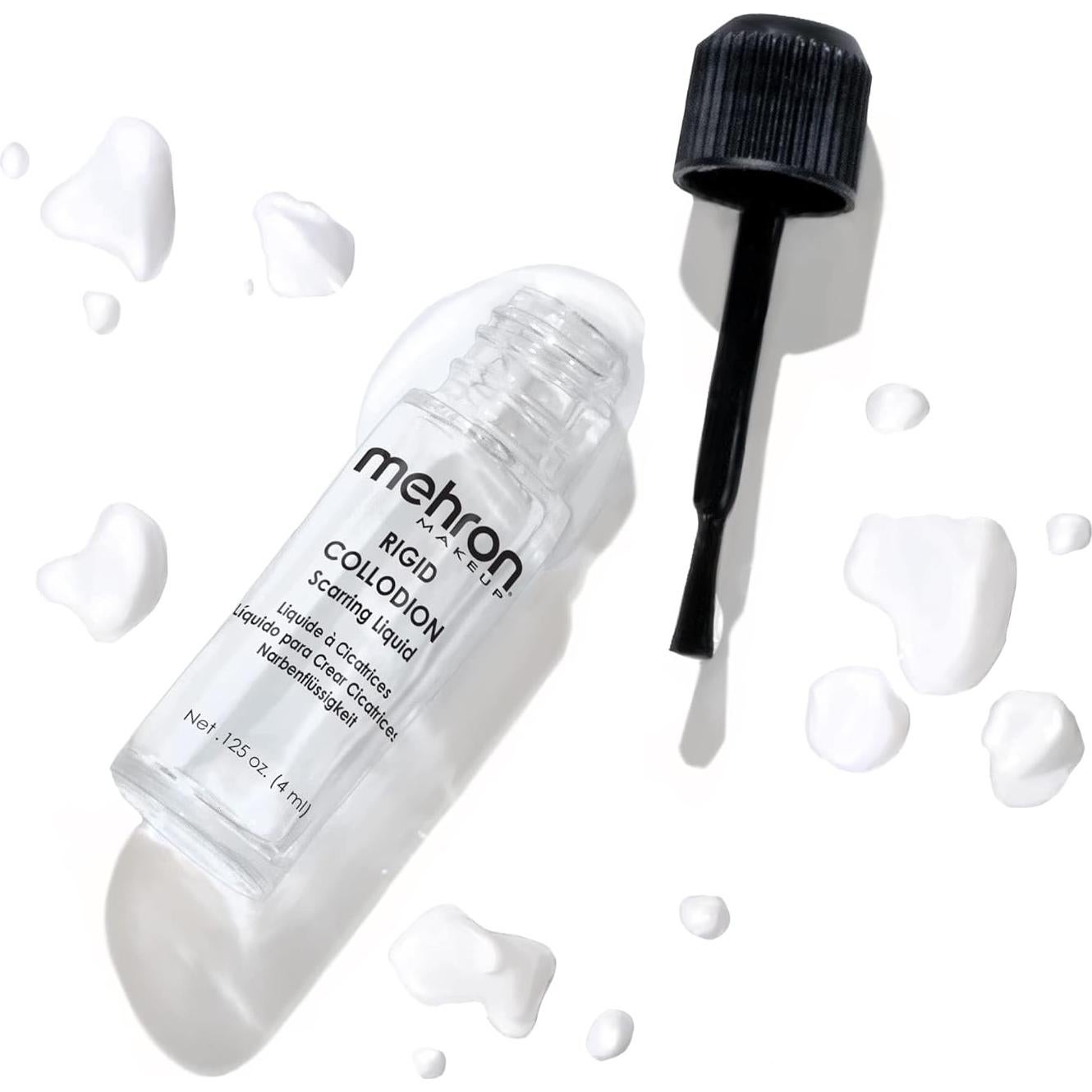 Mehron Makeup Rigid Collodion 4ml | Cicatriz SFX Profesional