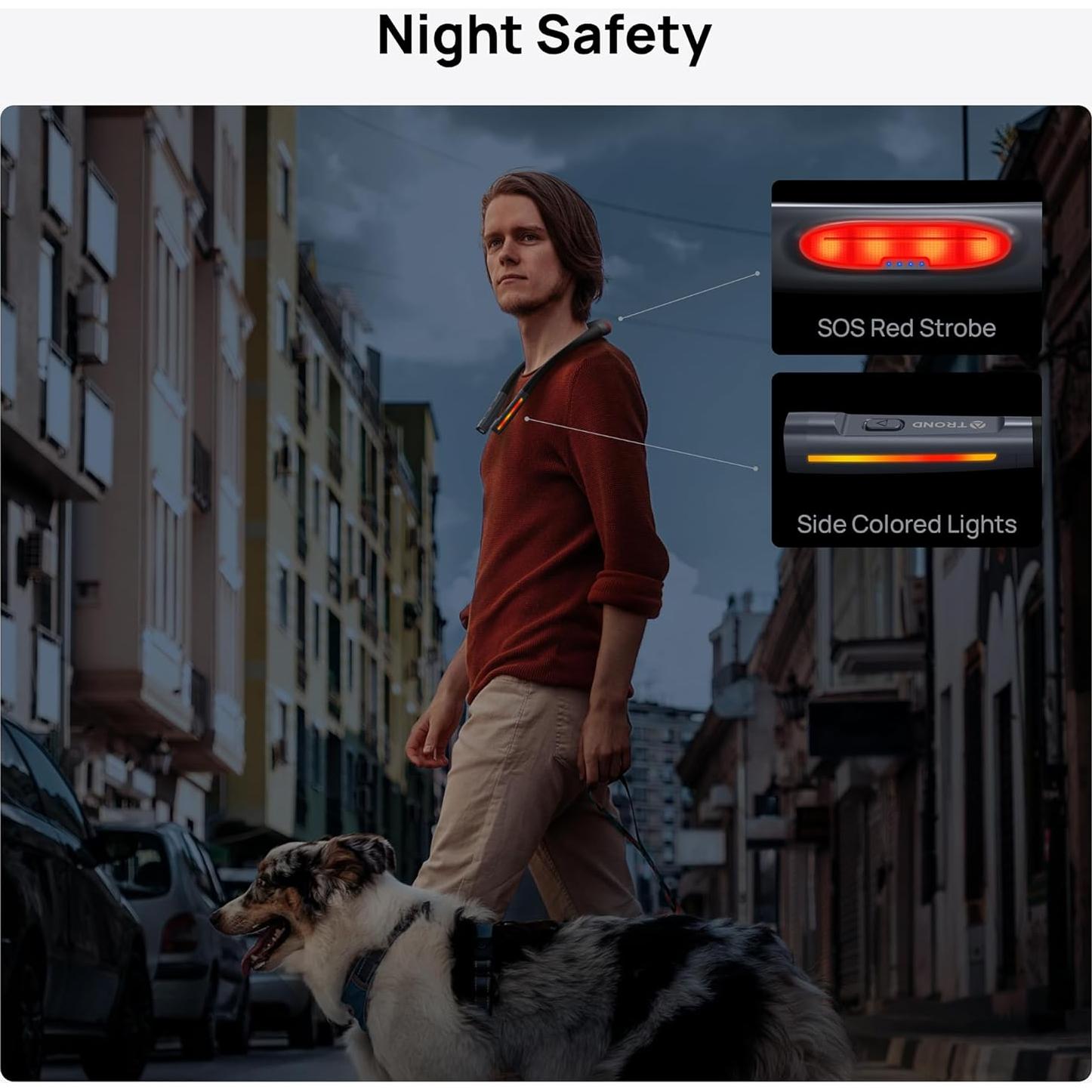 Luz de Lectura para el Cuello TROND LED Recargable 1000mAh