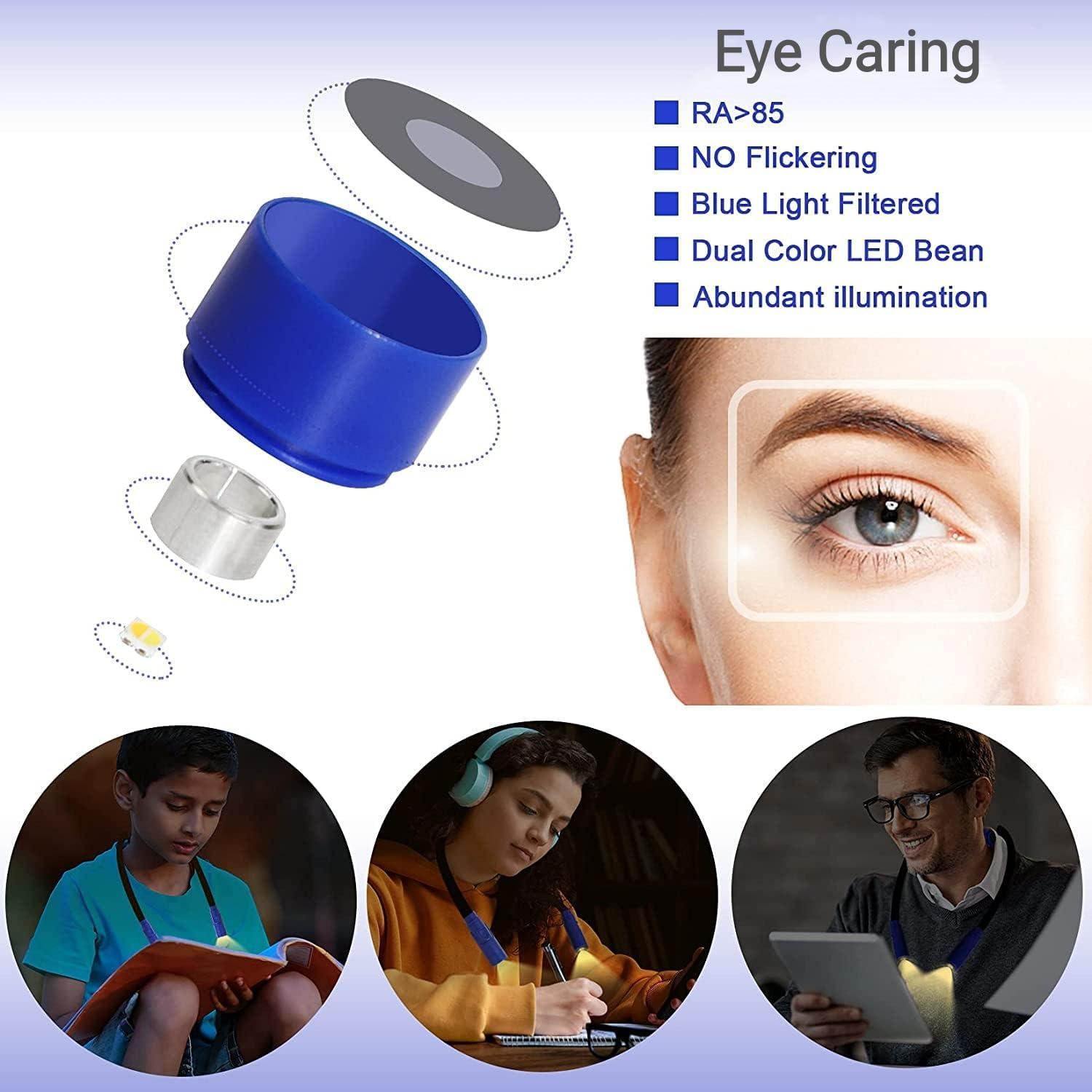 Luz de Lectura Recargable Yixinyuan para el Cuello 3 Colores