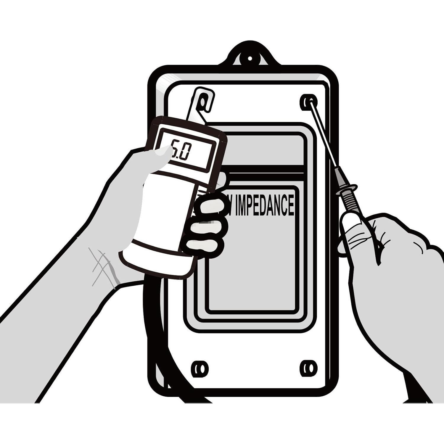 Medidor de Voltaje de Cerca Eléctrica Digital Allsun 300V-9900V