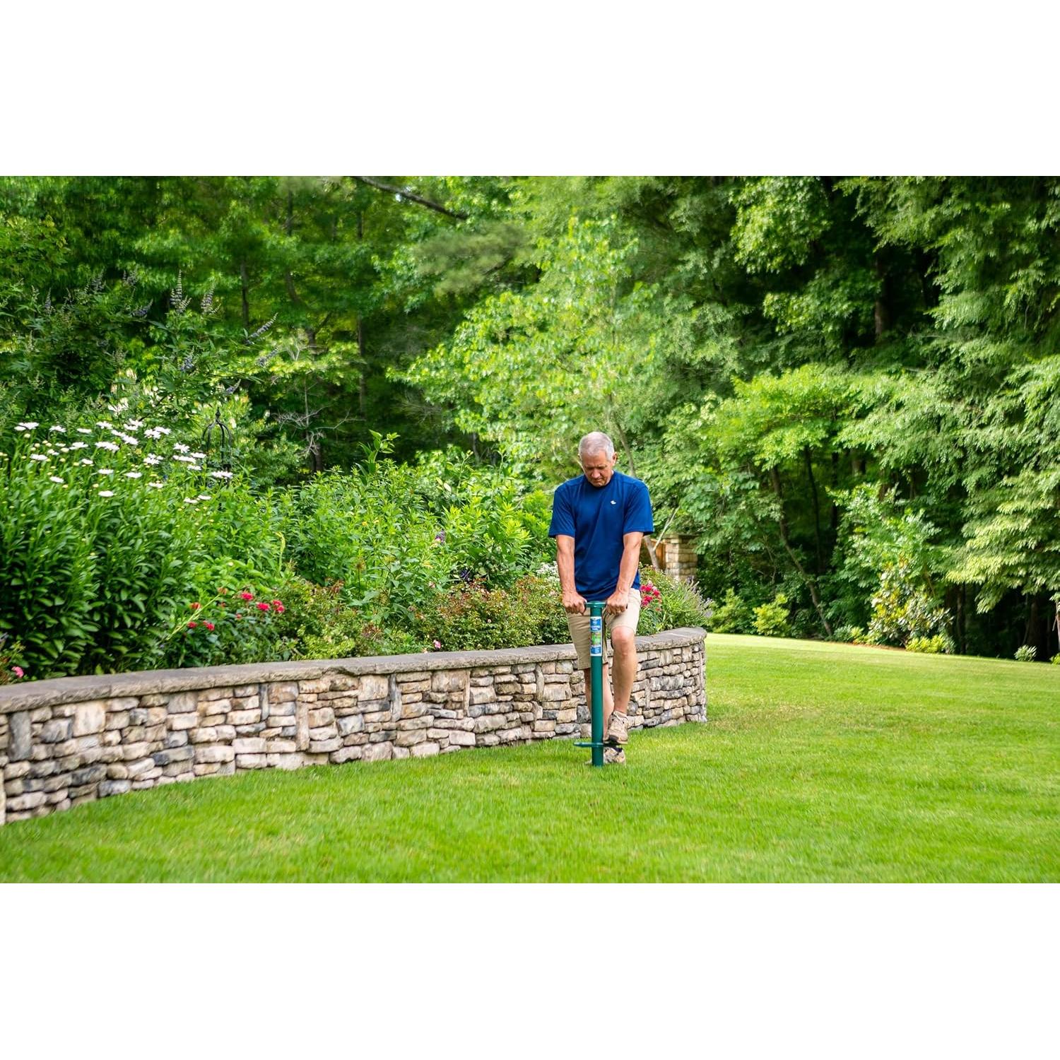 Planter ProPlugger 5-en-1 - Mango Largo, Herramienta Jardín