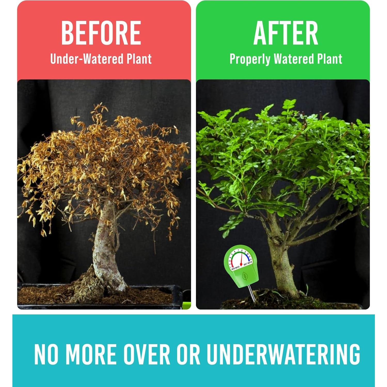 Medidor de Humedad del Suelo Craft911 - Sin Baterías