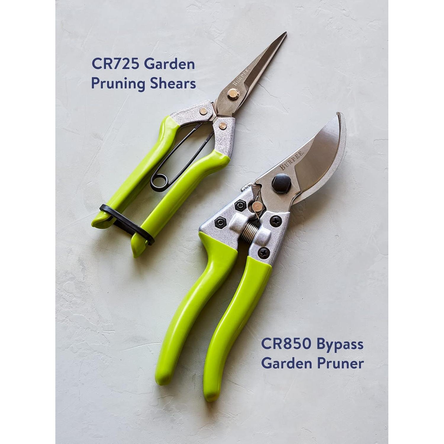 Tijeras de Jardín de Poda Burpee CR725 - Acero al Carbono