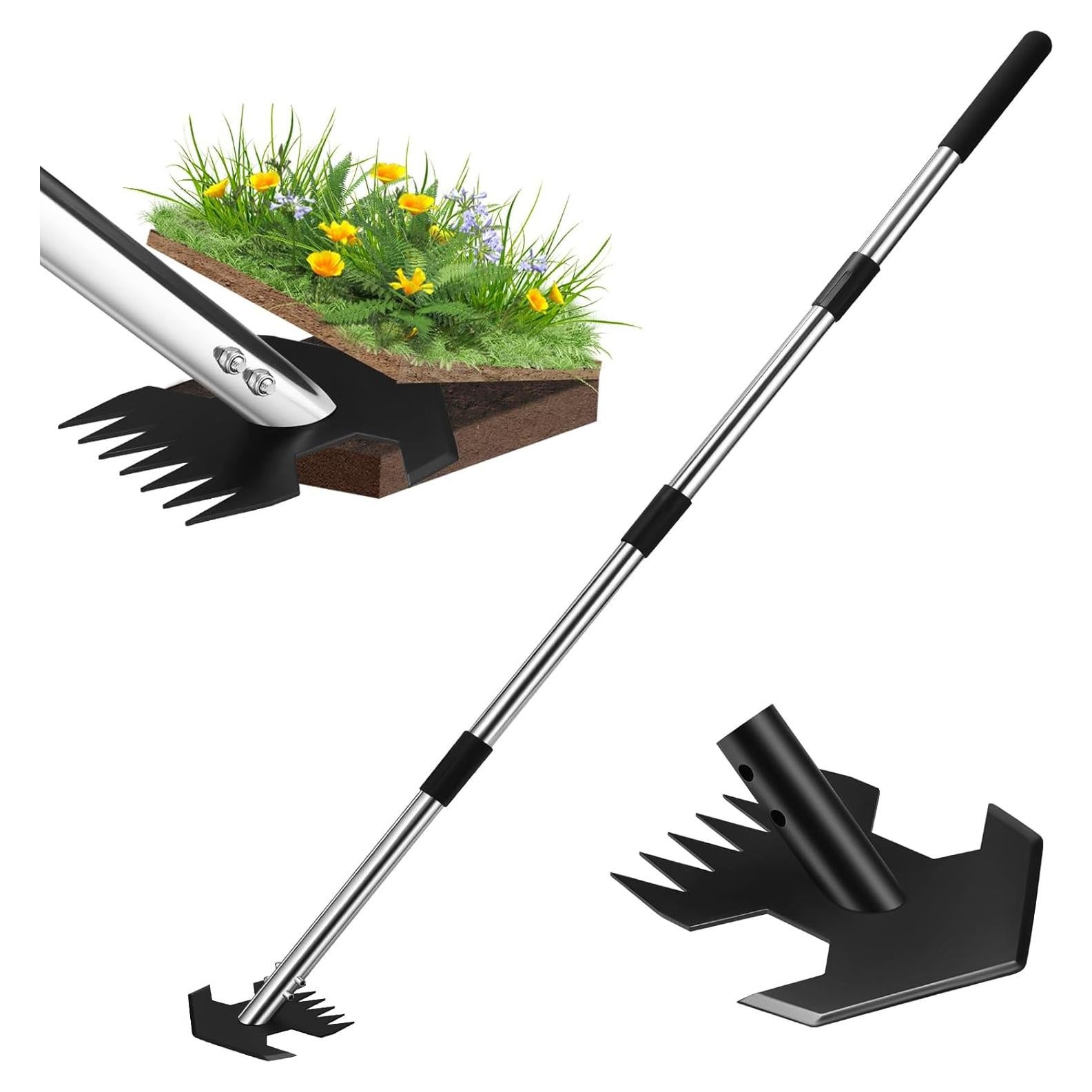 Hoe de Jardín CAROD Ajustable 76-152 cm para Desmalezar