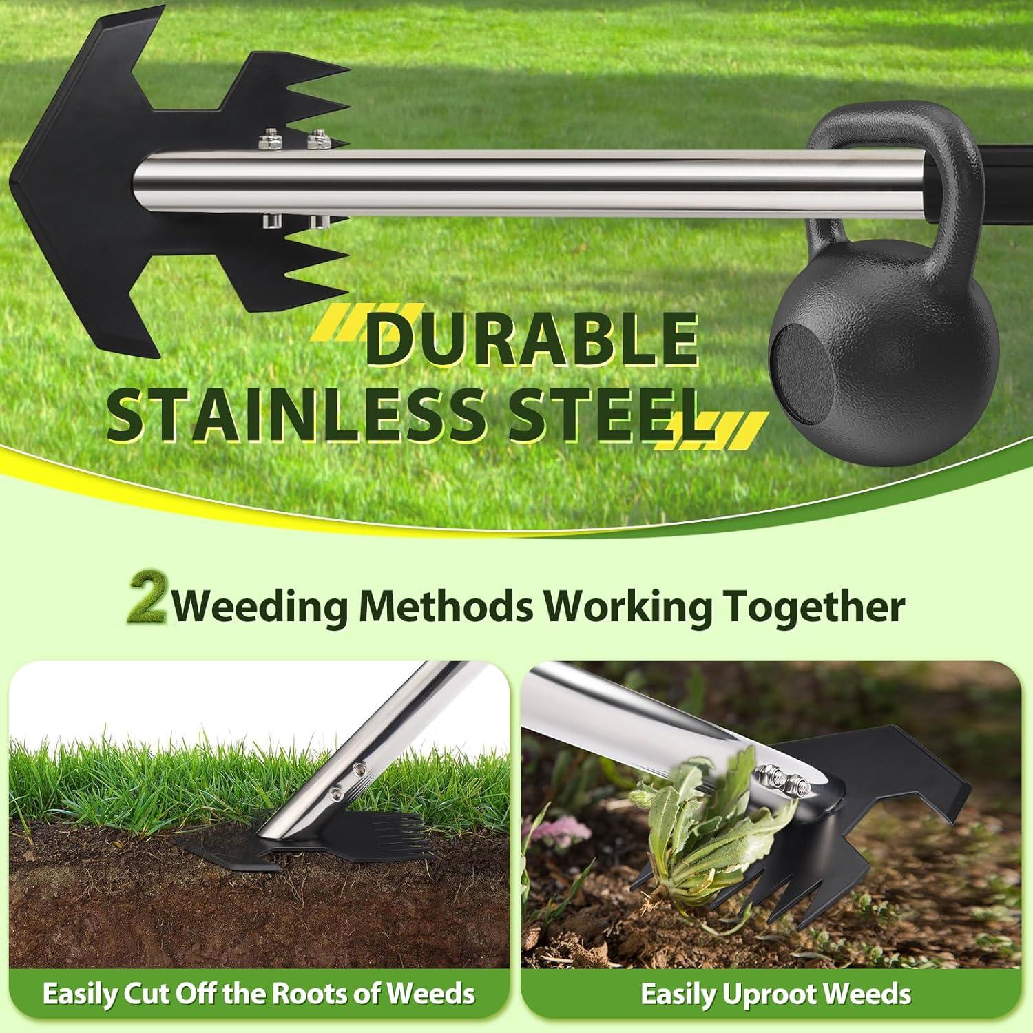 Hoe de Jardín CAROD Ajustable 76-152 cm para Desmalezar