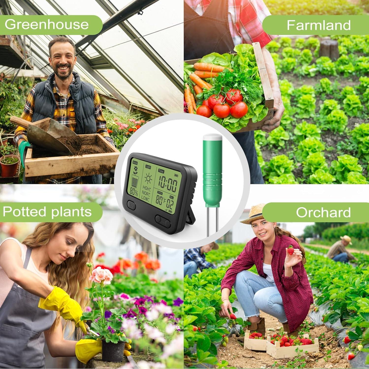 Probador de Suelo Inalámbrico BIGTRIDE 4 en 1 LCD 60 m