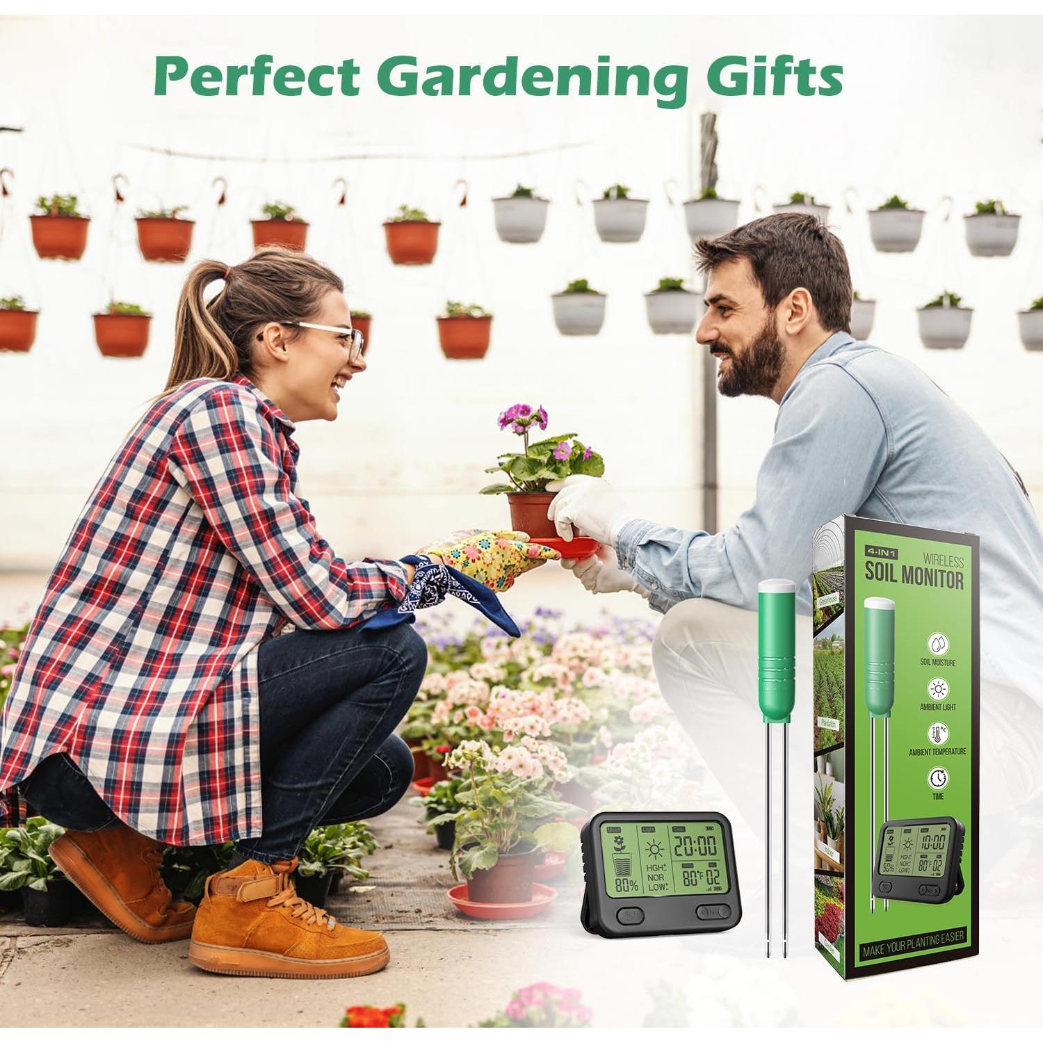 Probador de Suelo Inalámbrico BIGTRIDE 4 en 1 LCD 60 m