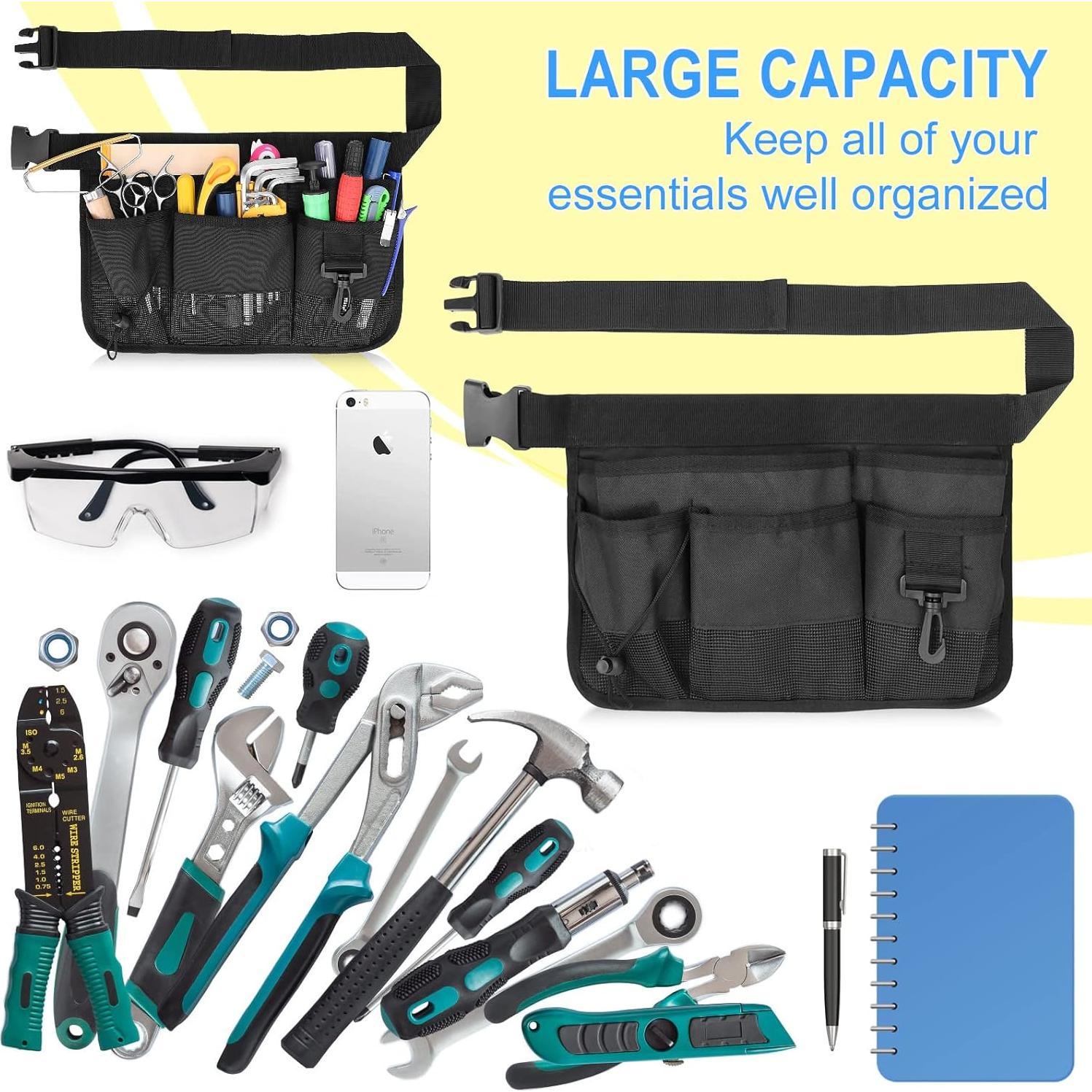 Cinturón de herramientas de jardinería Geboor 7 bolsillos