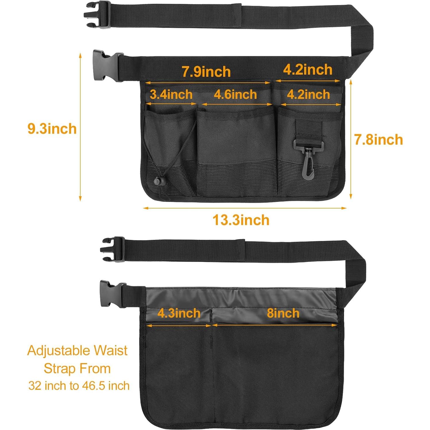 Cinturón de herramientas de jardinería Geboor 7 bolsillos