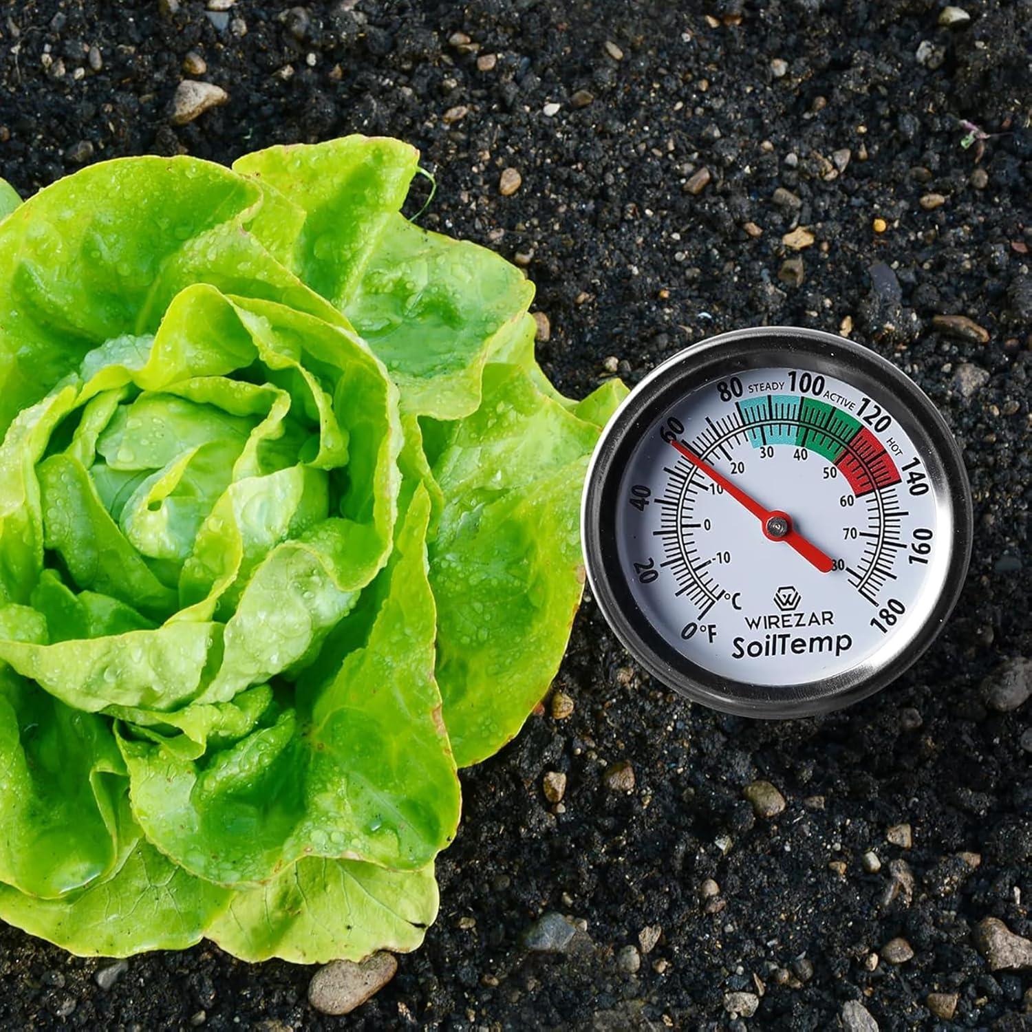 Termómetros de Compost Yogyro Acero Inoxidable 5" Paquete 2