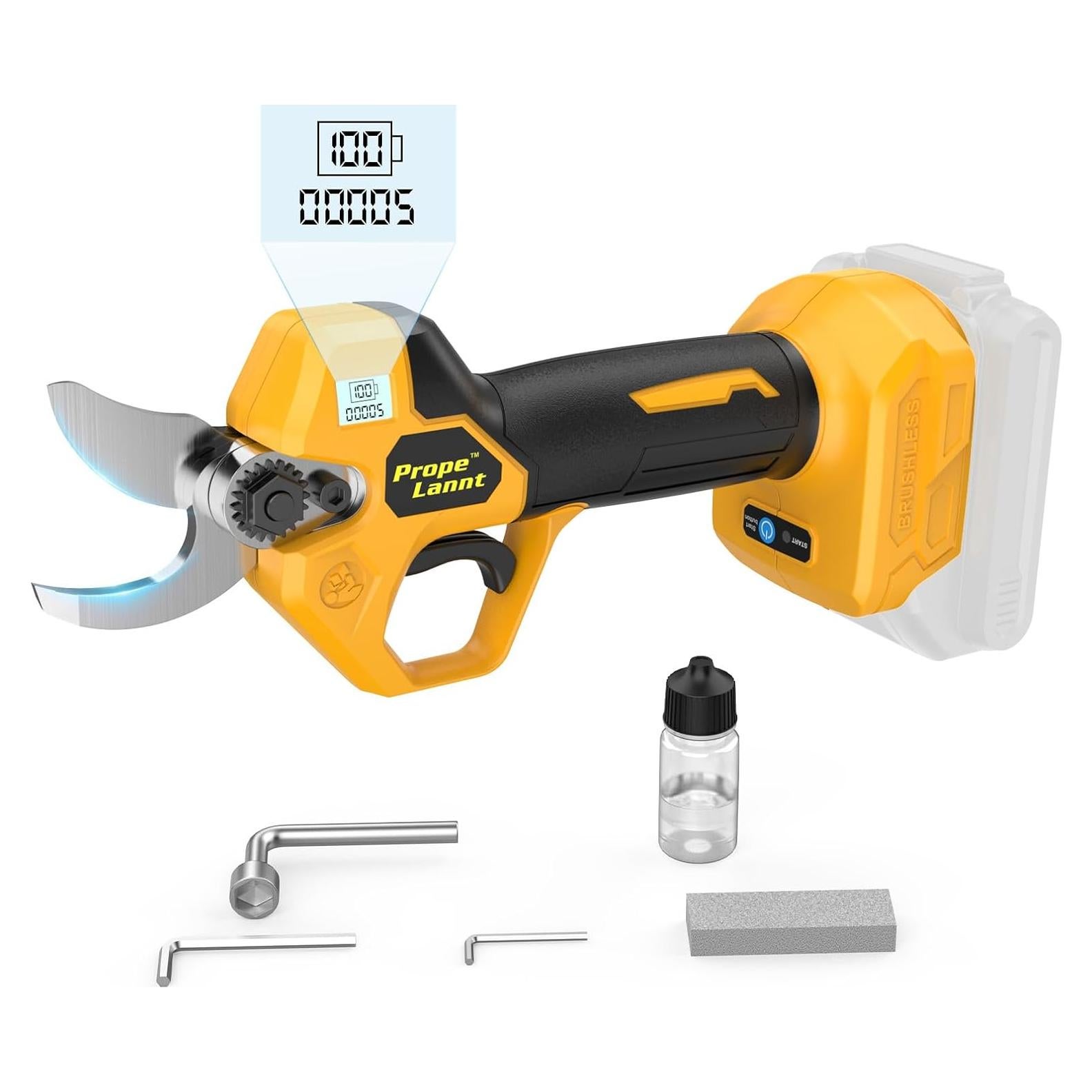 Tijeras de podar eléctricas PropeLannt 20V - 1.5" corte