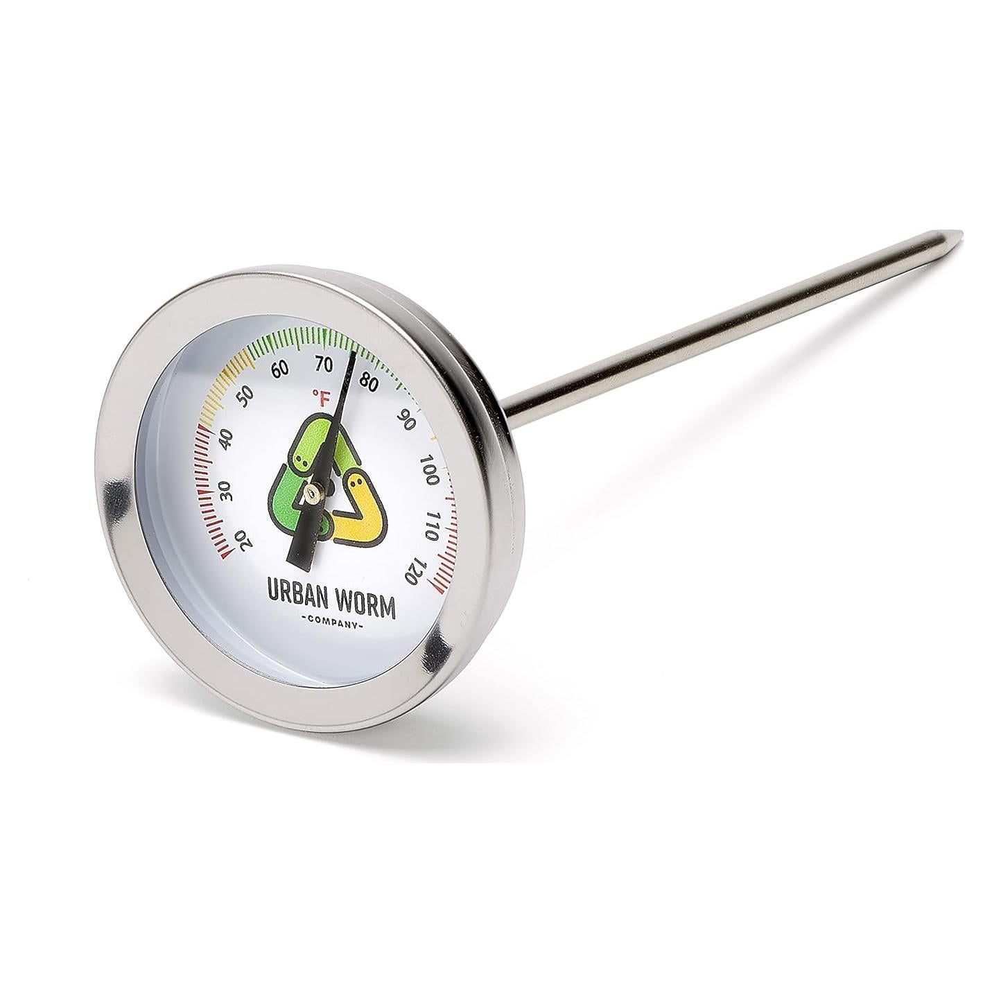 Termómetro de Suelo Urban Worm - Acero Inoxidable 12,7 cm