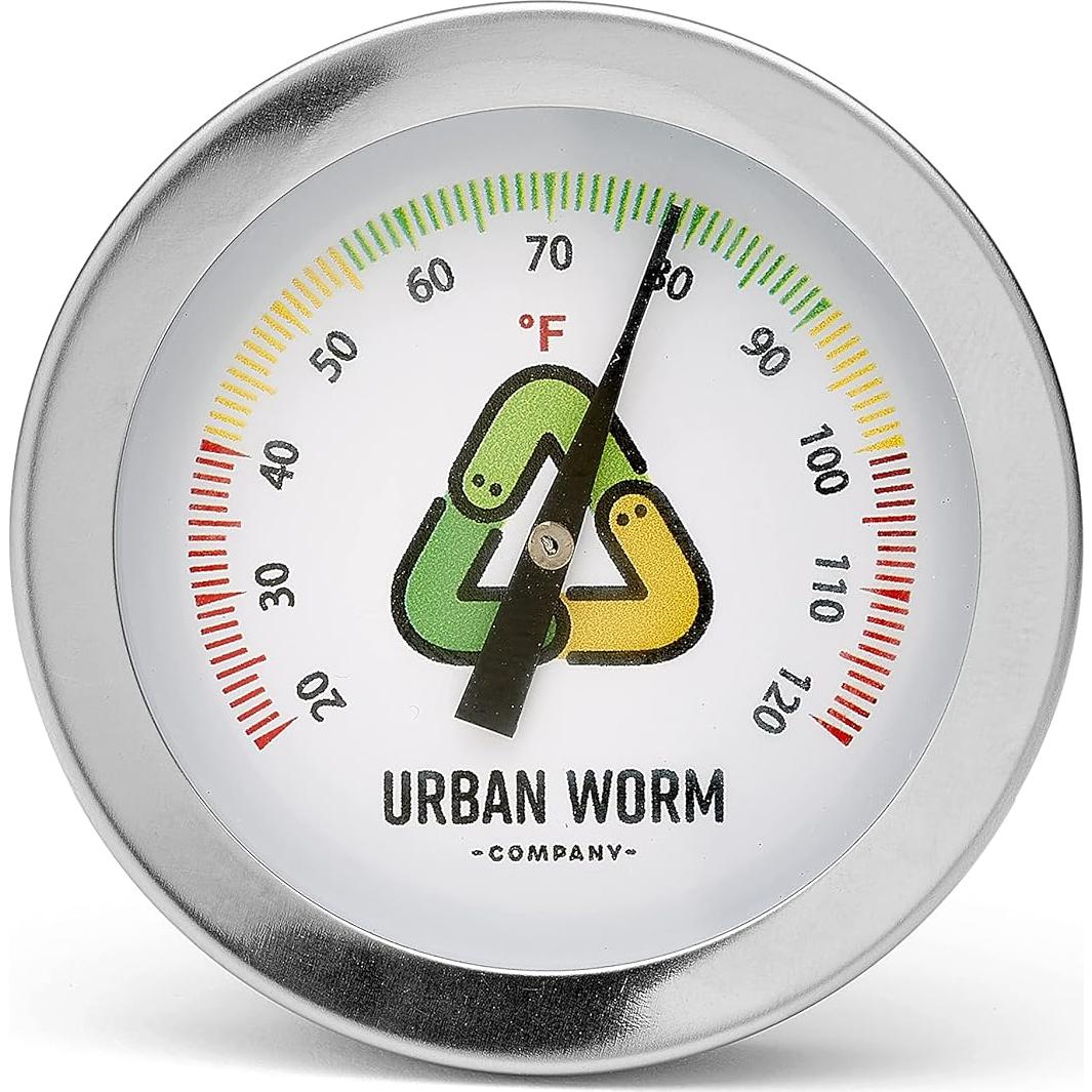 Termómetro de Suelo Urban Worm - Acero Inoxidable 12,7 cm