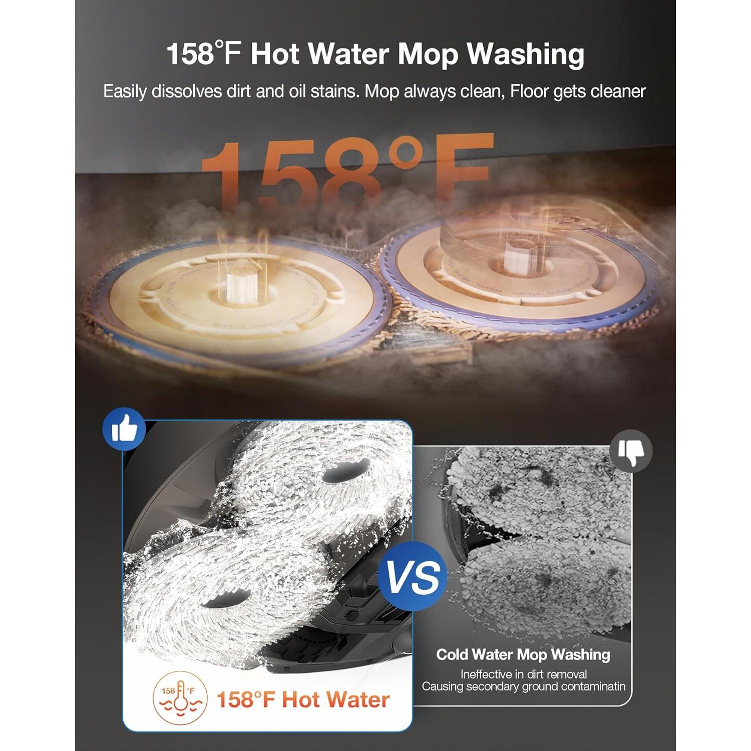 Robot Aspirador ECOVACS DEEBOT T30S AI Care 11000Pa