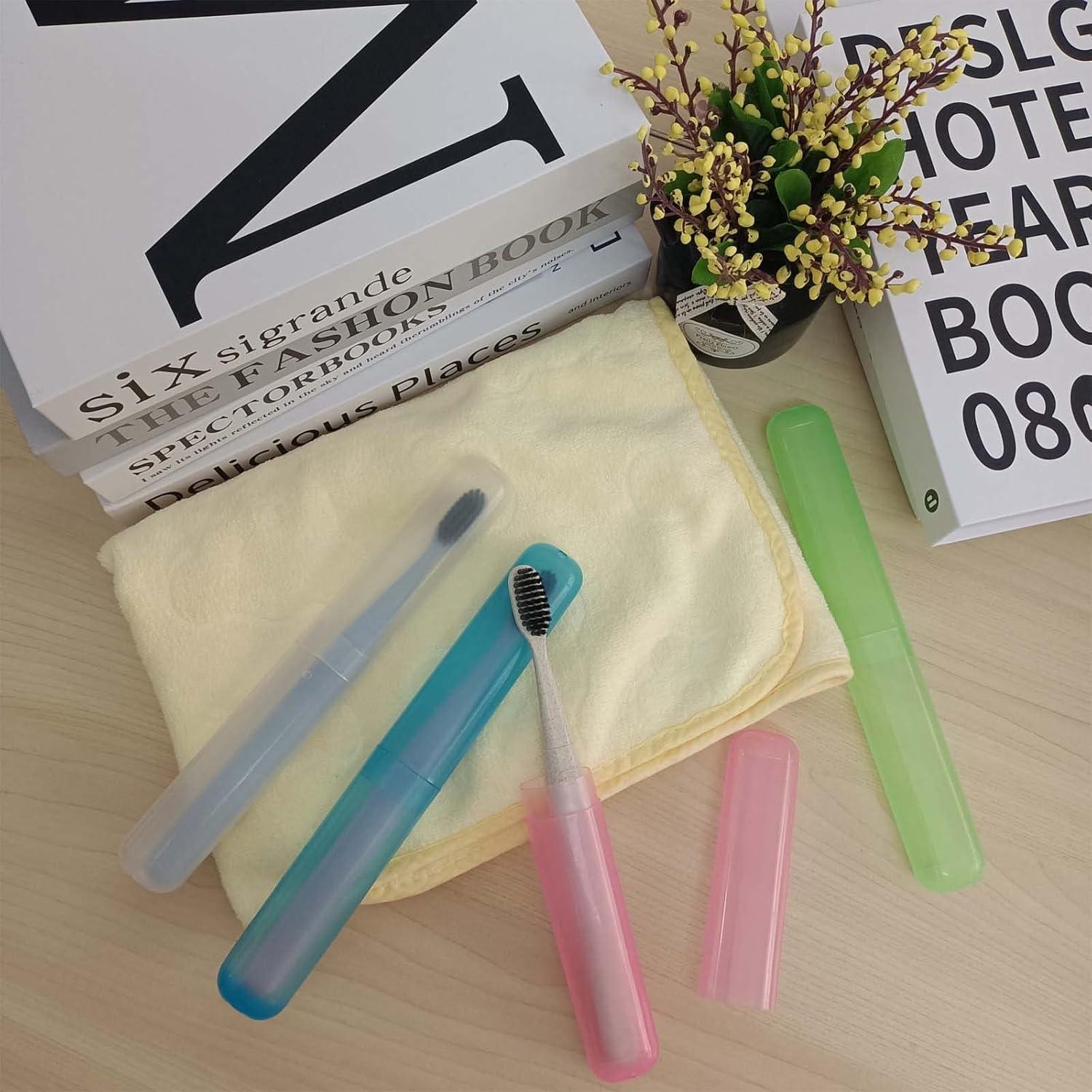 Funda de Cepillo de Dientes Medsuo 4 Piezas Viaje