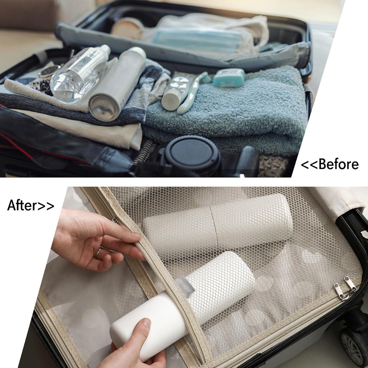 Estuche de Cepillo de Dientes de Viaje Baluca Blanco 20 cm