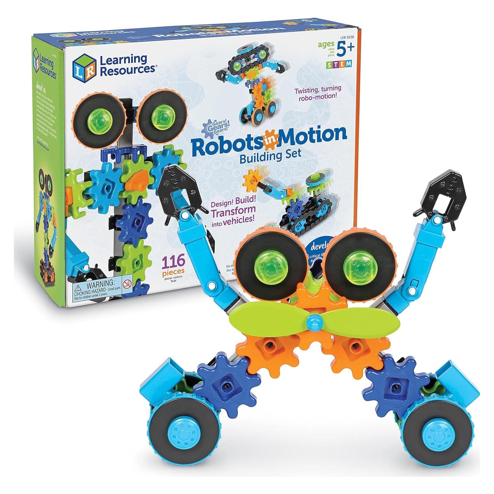 Juego de Construcción Robots Gears! Gears! Gears! - 116 Piezas