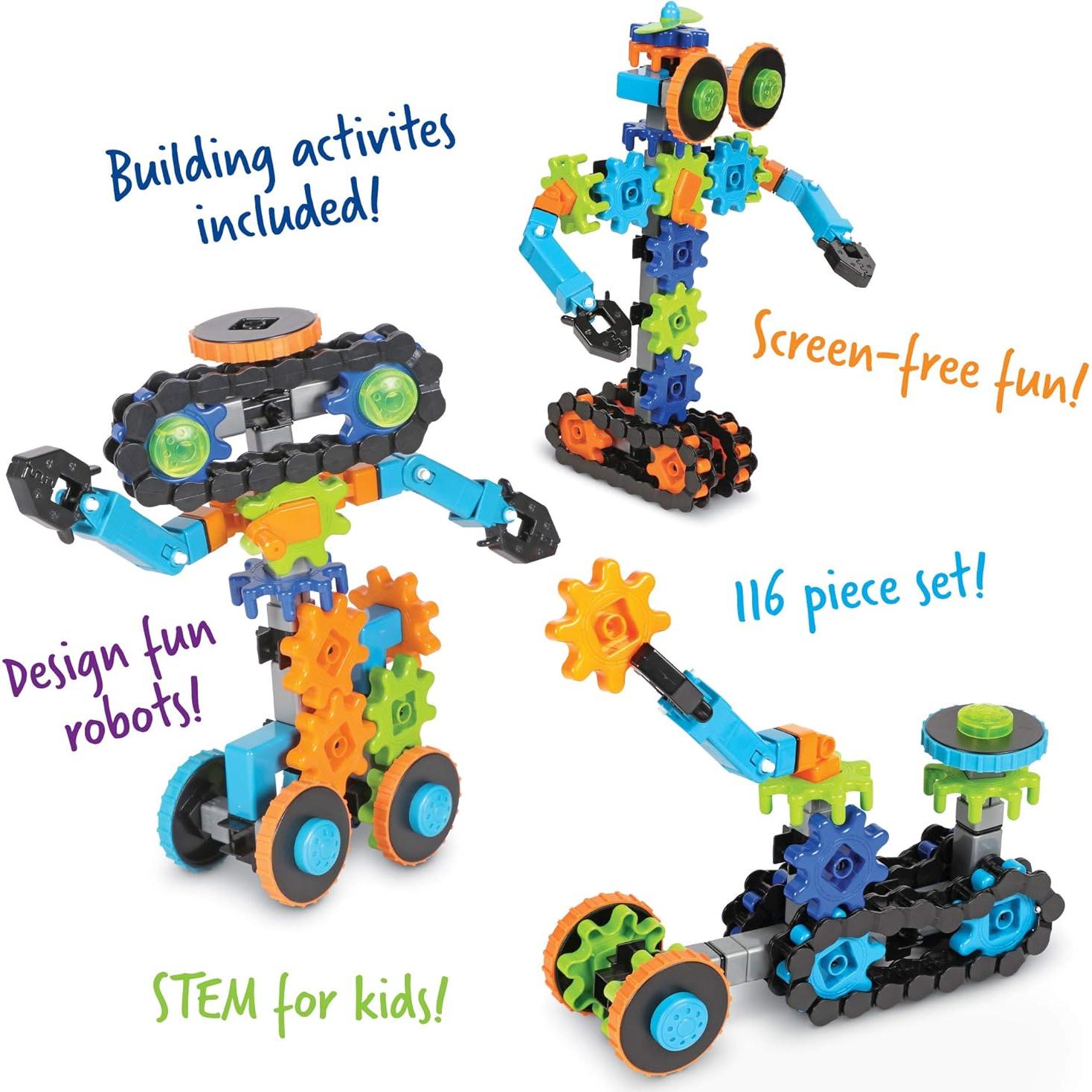 Juego de Construcción Robots Gears! Gears! Gears! - 116 Piezas