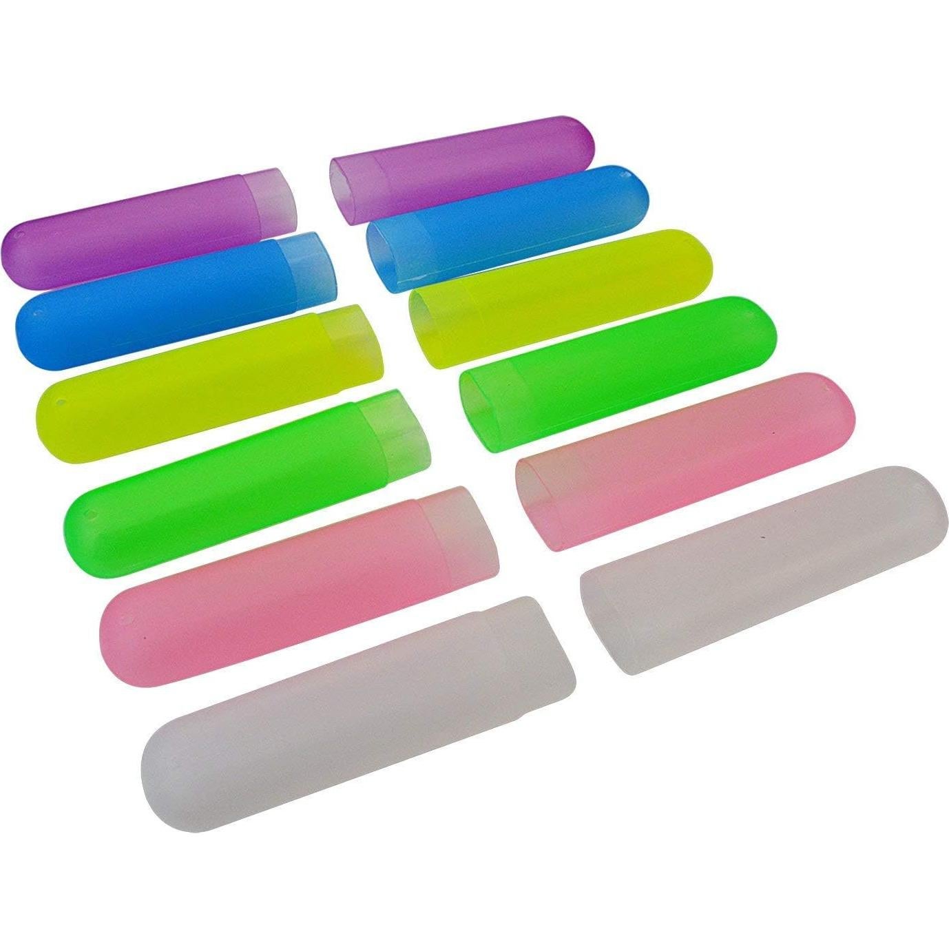 Estuche de Cepillo de Dientes Bskifnn 12 Piezas Plástico