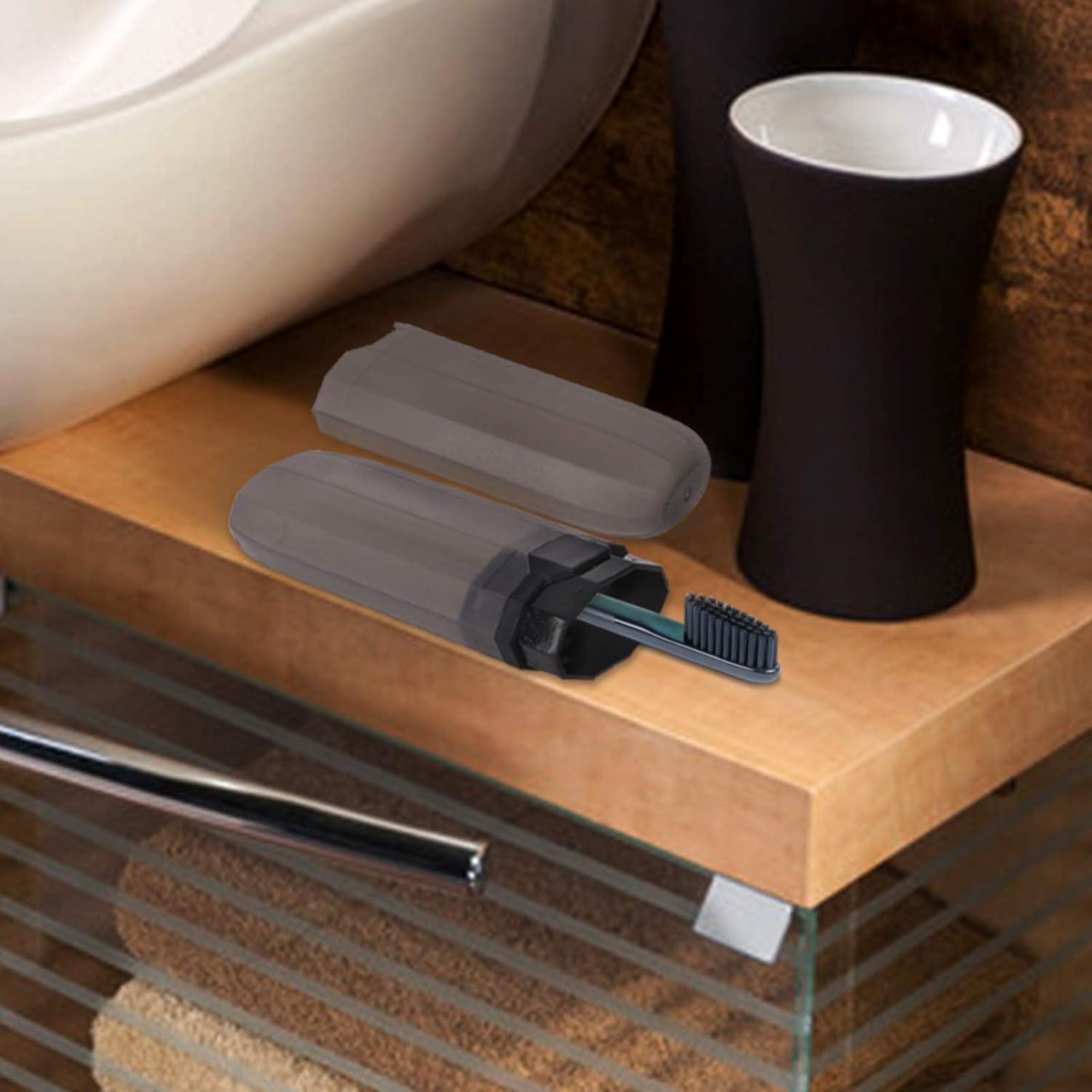 Estuche de Viaje para Cepillos de Dientes Yeeco Negro 20 cm