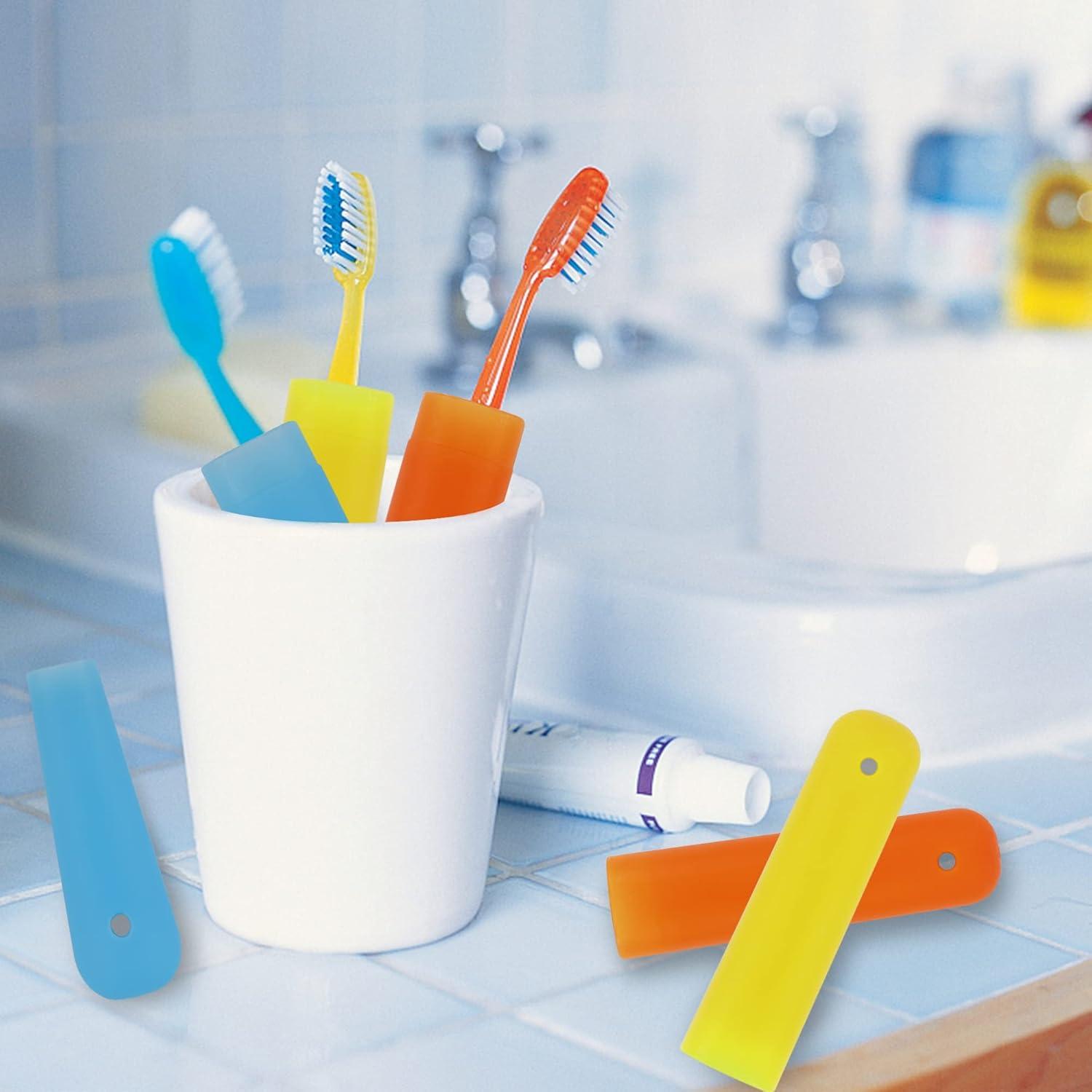 Estuche Portacepillos de Viaje Cllayees 6 Pcs Multicolor