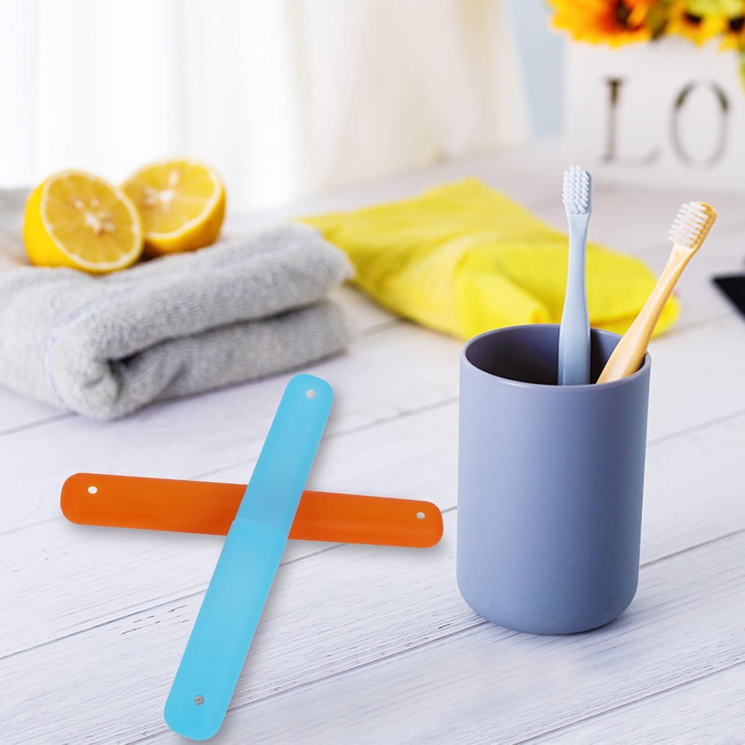 Estuche Portacepillos de Viaje Cllayees 6 Pcs Multicolor