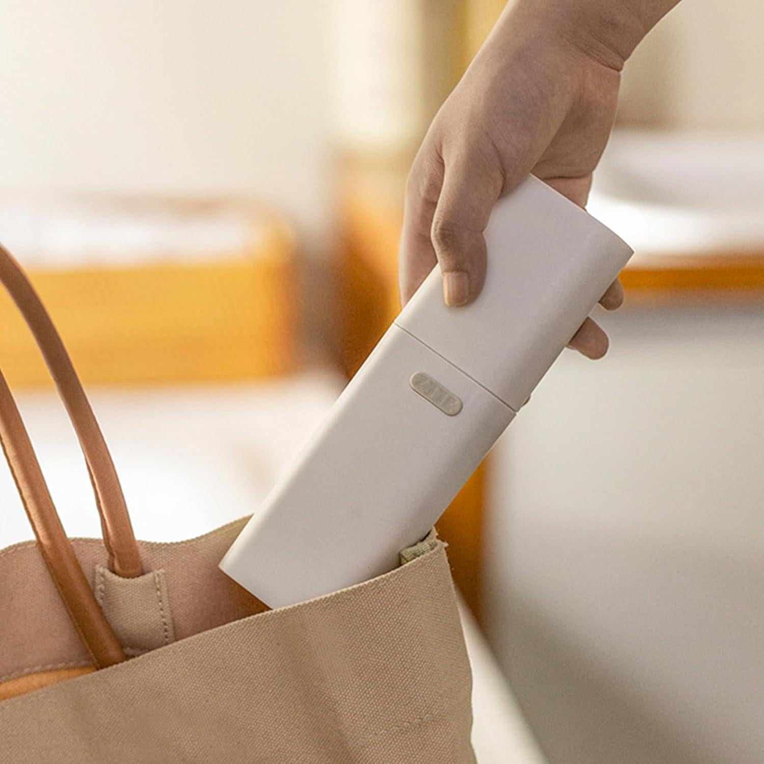 Estuche de Cepillo de Dientes de Viaje Crafts Stone Blanco