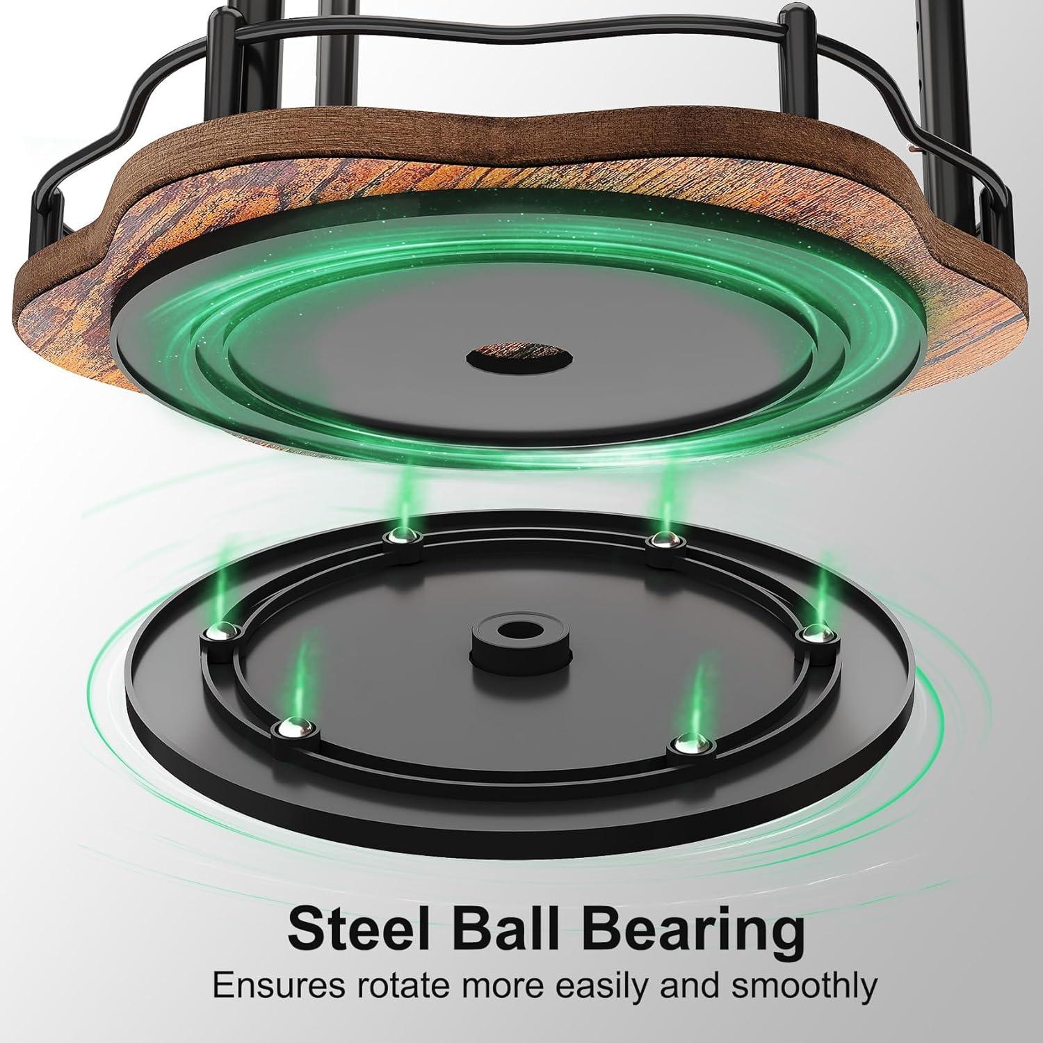 Organizador de Especias Lazy Susan HKWOTINHA 2 Niveles 25.4 cm