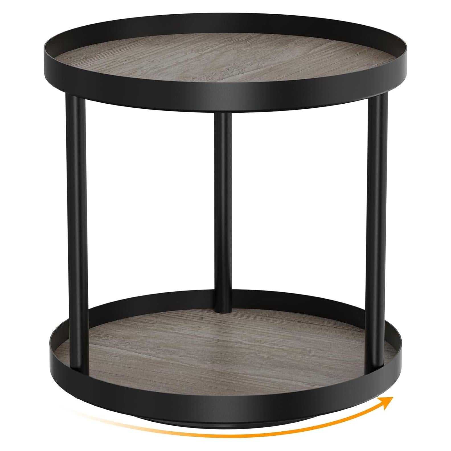 Organizador Giratorio de 2 Niveles Giikin para Especias 18x18x22 cm