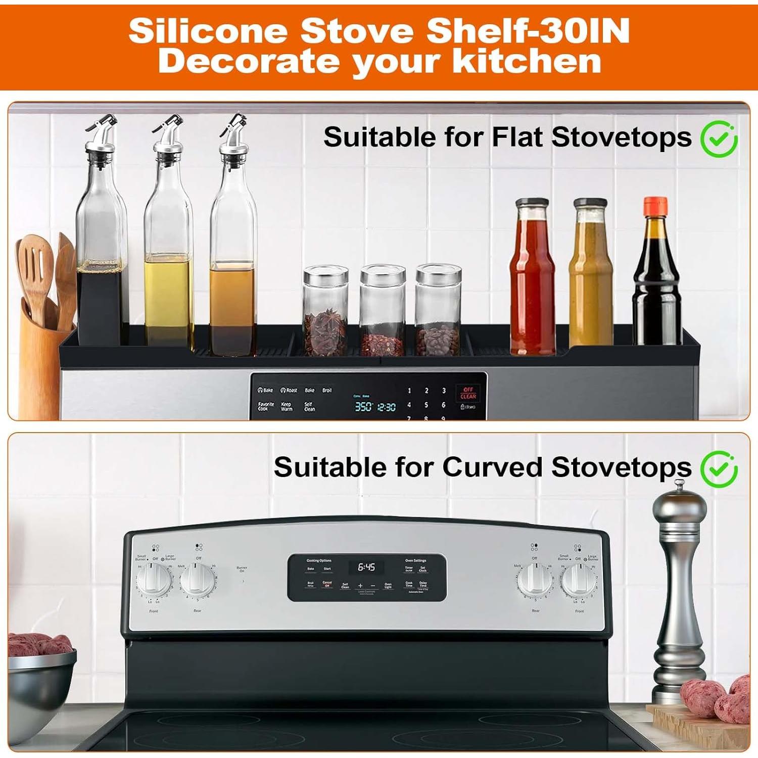 Estante Magnético de Silicona AWOKE 76,2 cm para Cocina