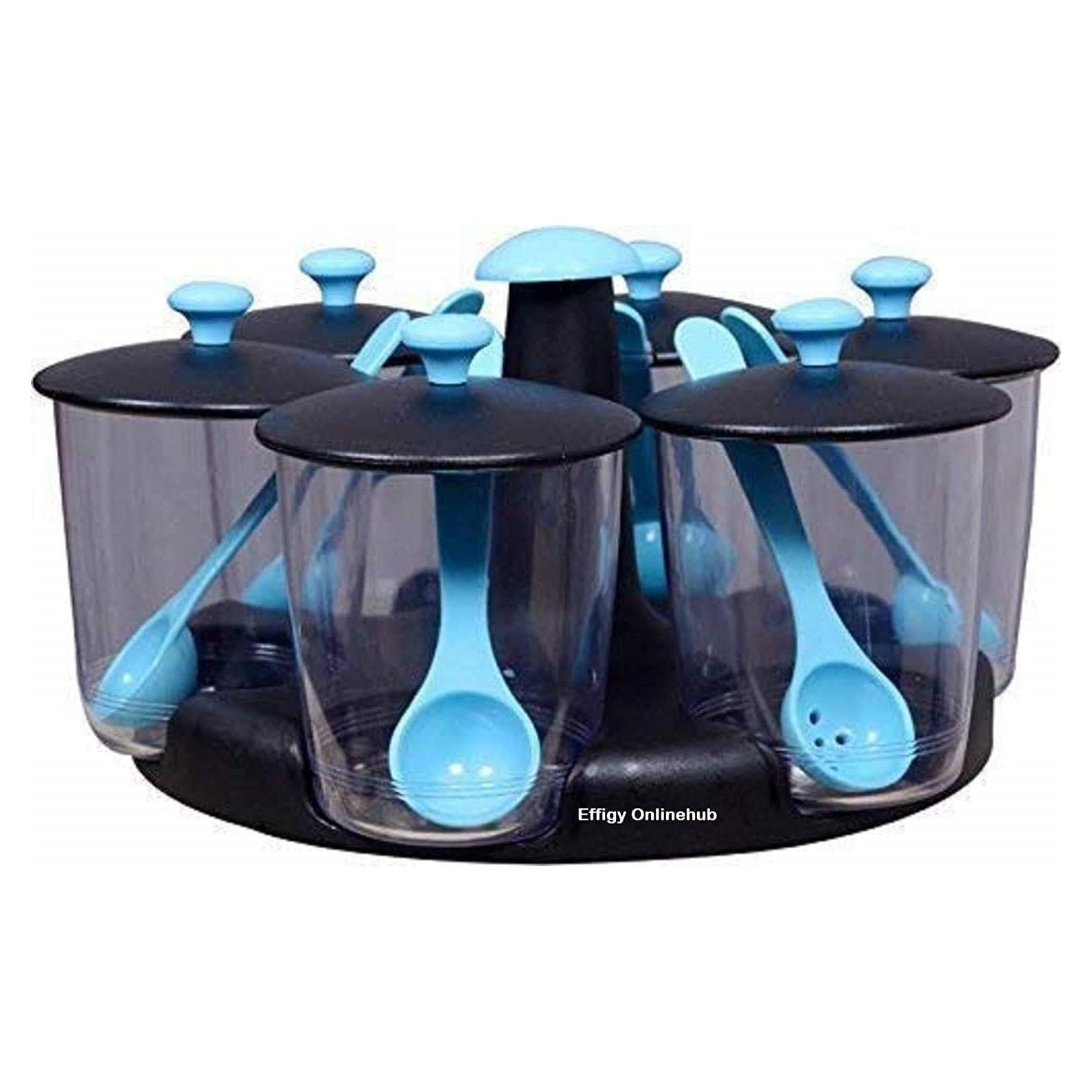 Contenedor de Especias G&D con 6 Frascos Transparentes 25,4cm