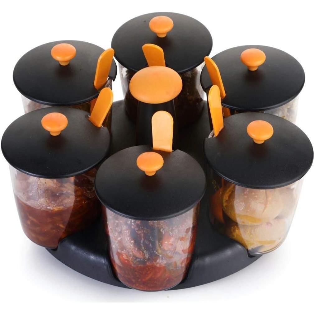 Contenedor de Especias G&D con 6 Frascos Transparentes 25,4cm