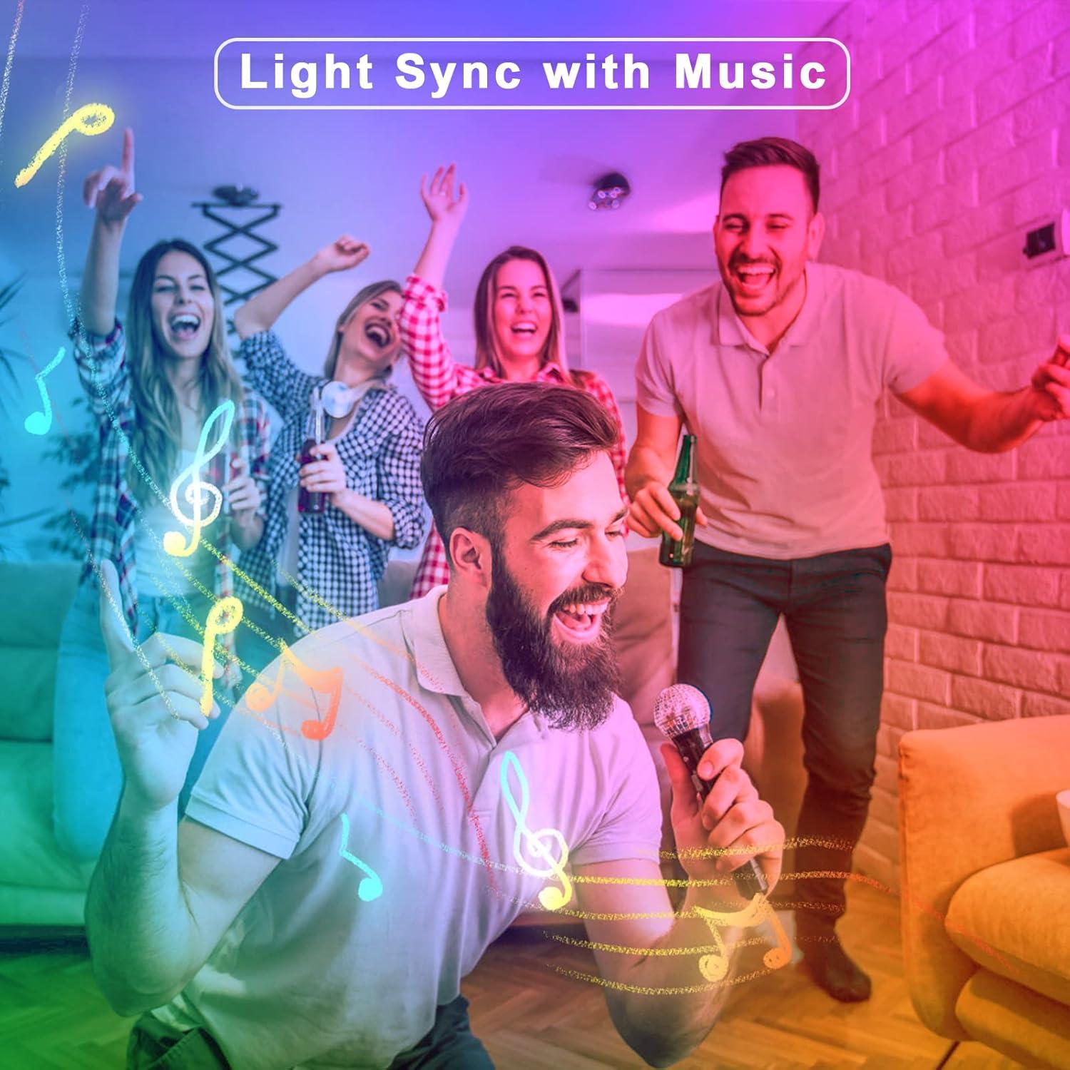 Tiras LED RGBWW Tatazone 5m Bluetooth Ajustable 3000K-6500K