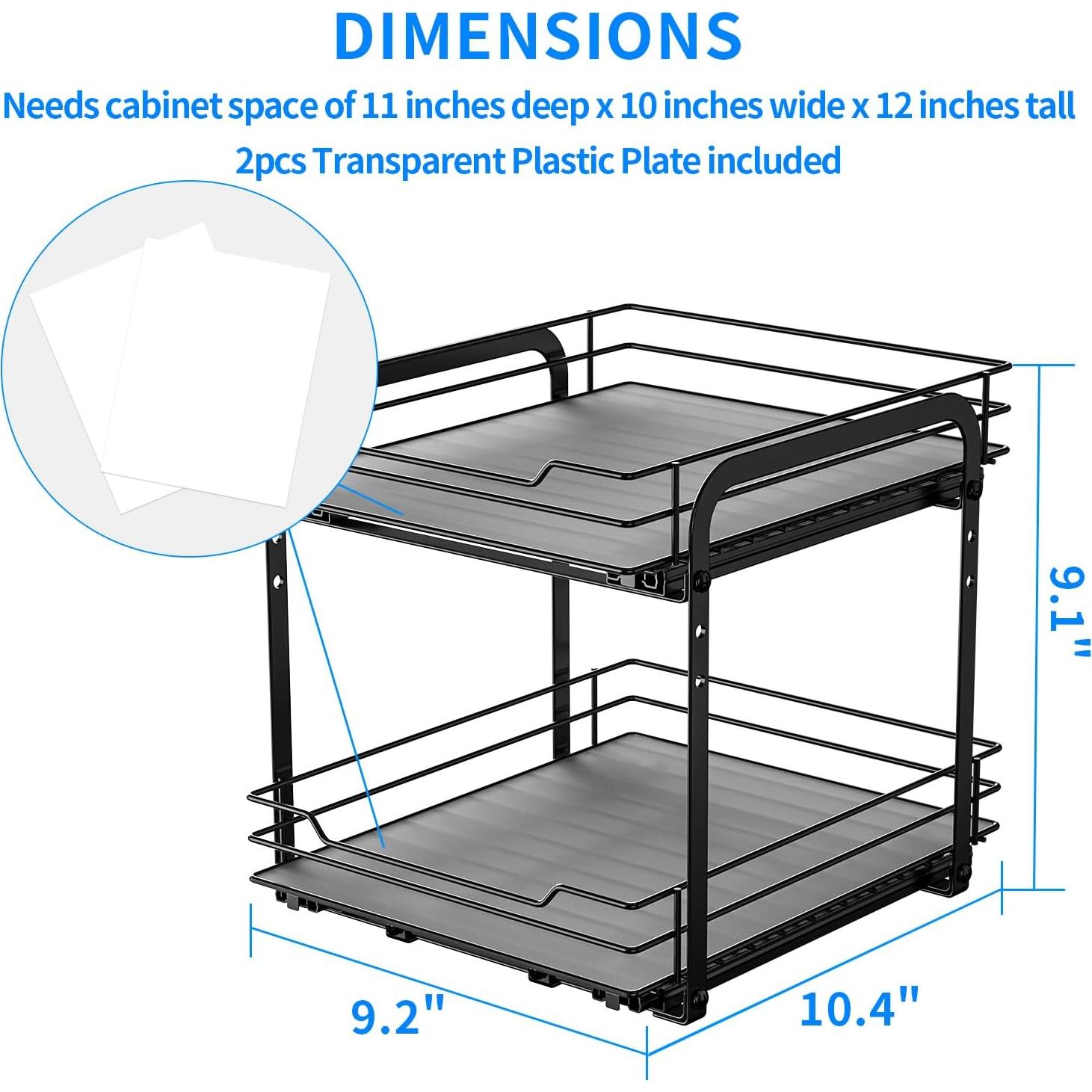 Organizador de Especias RCHYFEED 2 Niveles 1.63 kg Ajustable