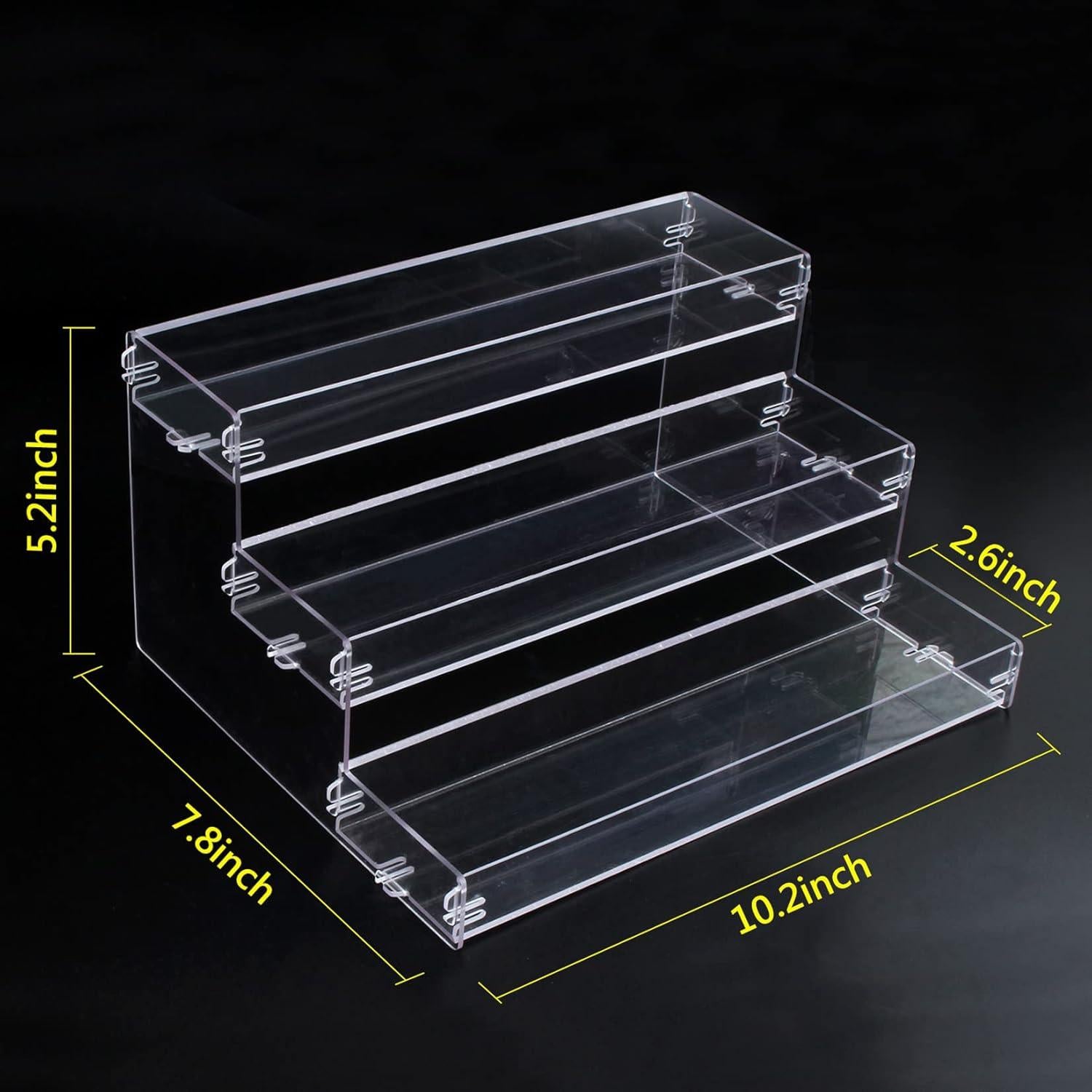 Estante de Especias 3 Niveles Elegantlife Transparente