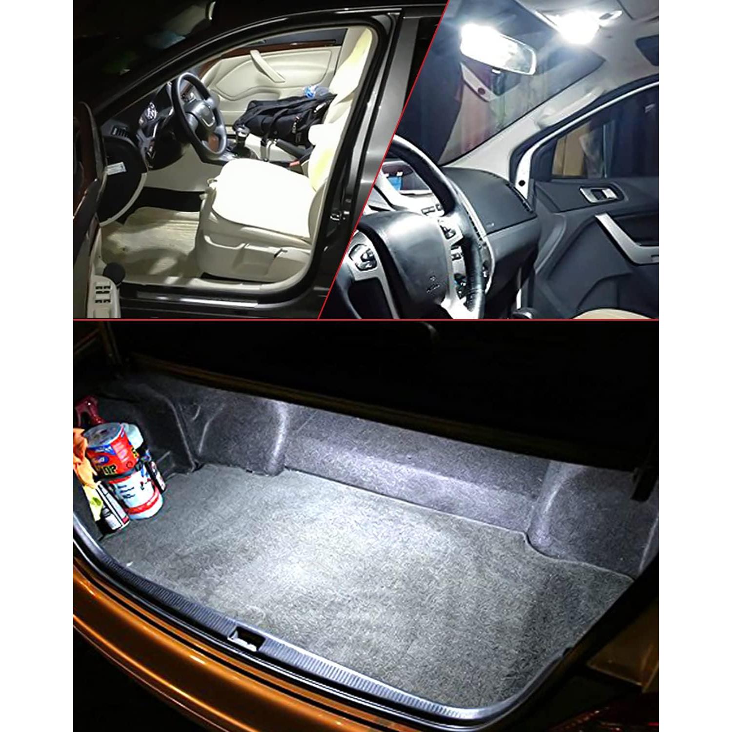 LASFIT Bombilla LED Festoon 31mm 400LM 6000K Paquete de 4